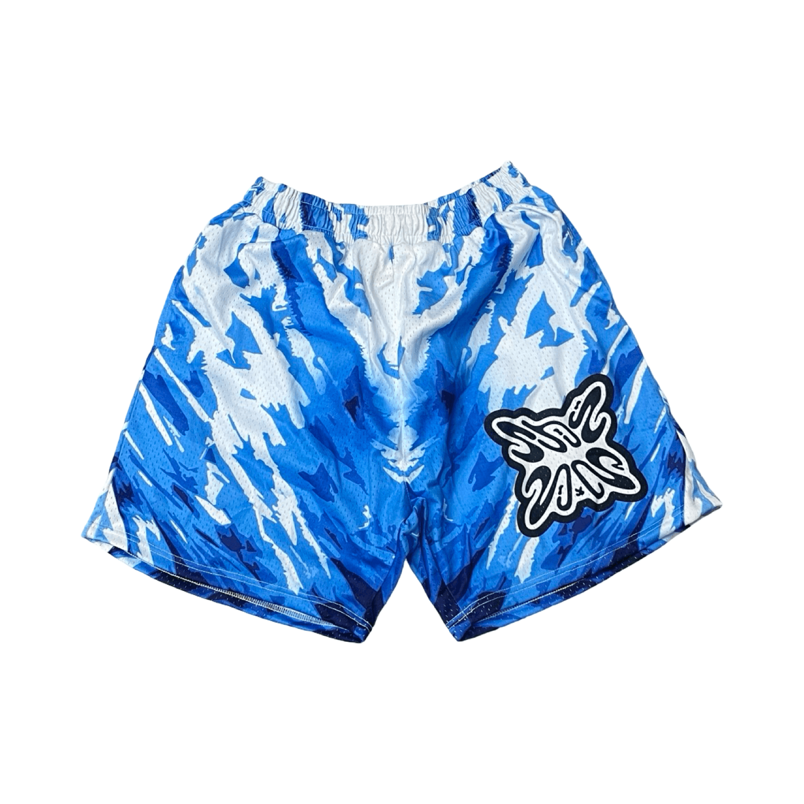 SB Studios Element V4 Mesh Shorts Blue/White