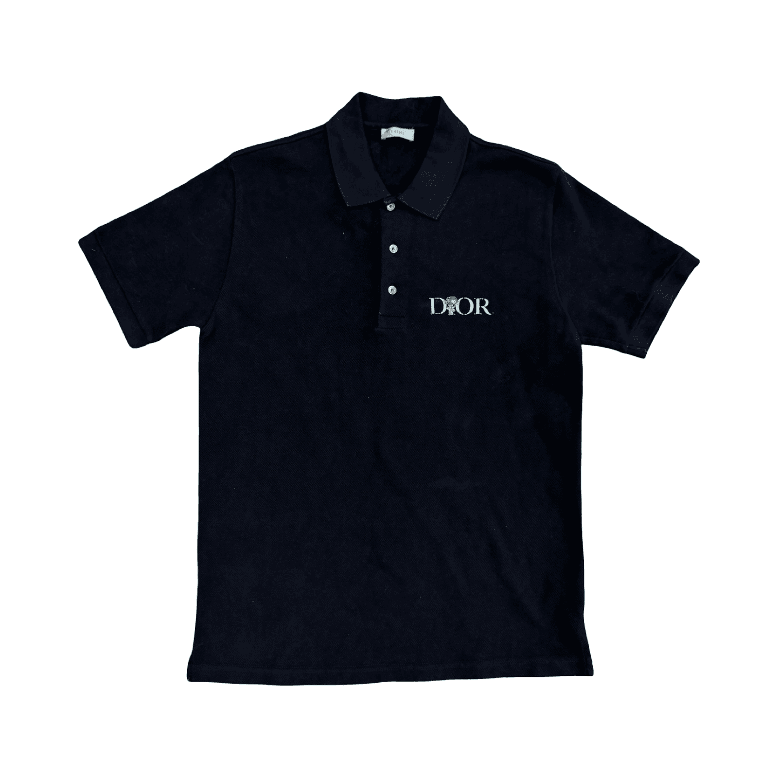 Christian Dior Cotton Pique Flower Polo — photo 1 of 2