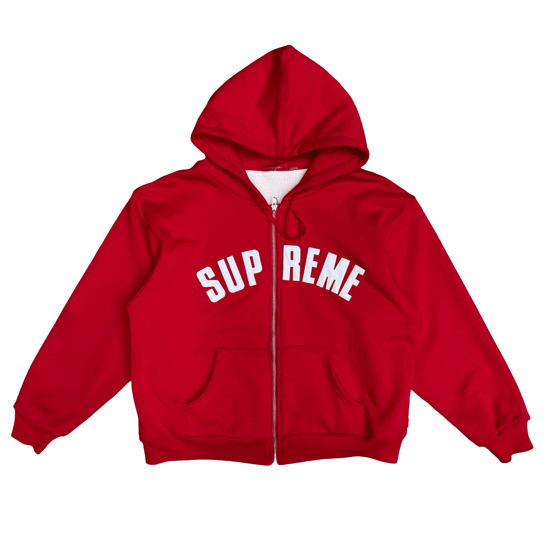 Supreme Arc Thermal Hooded Sweatshirt Red
