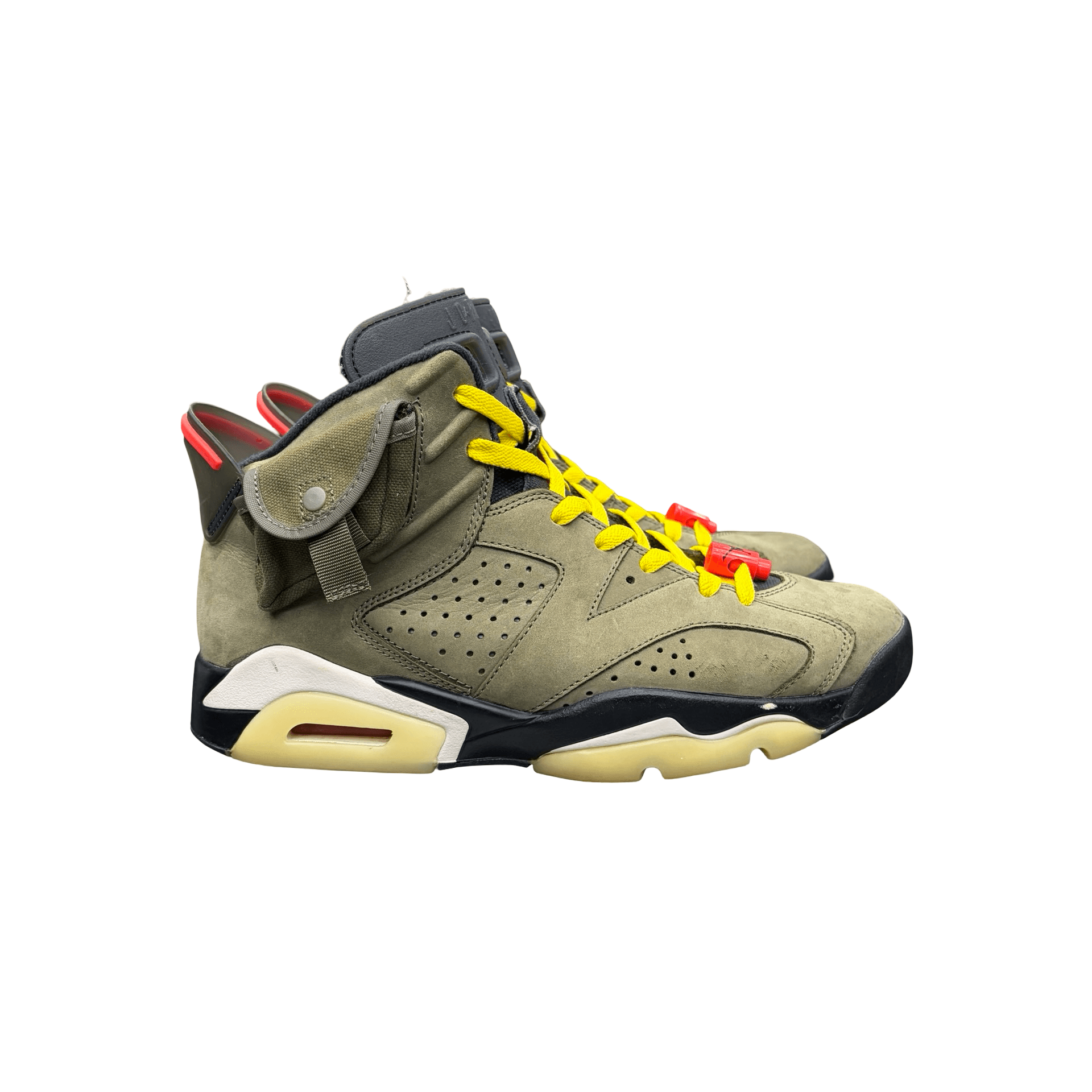 Nike Air Jordan 6 x Travis Scott Olive — photo 1 of 7