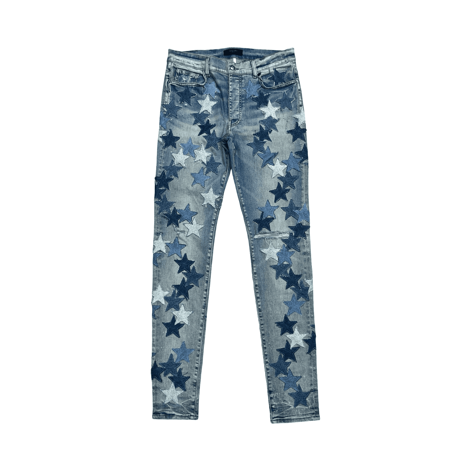 Amiri Chemist Star Patch Jeans Indigo Blue — photo 1 of 2