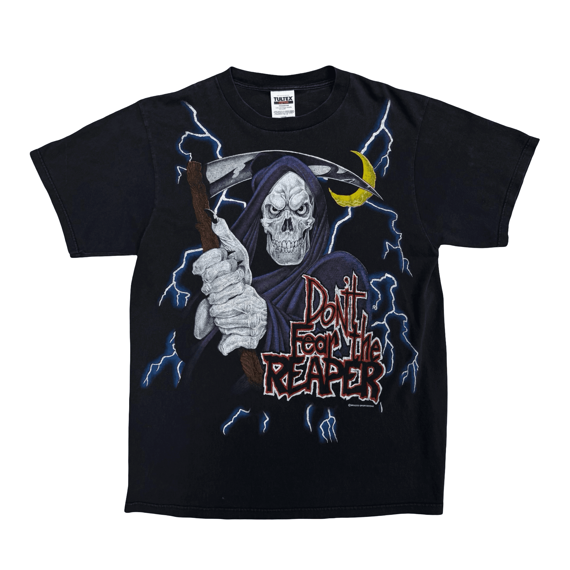 American Thunder Don't Fear The Reaper Vintage Tee Black Wash — photo 1 of 2