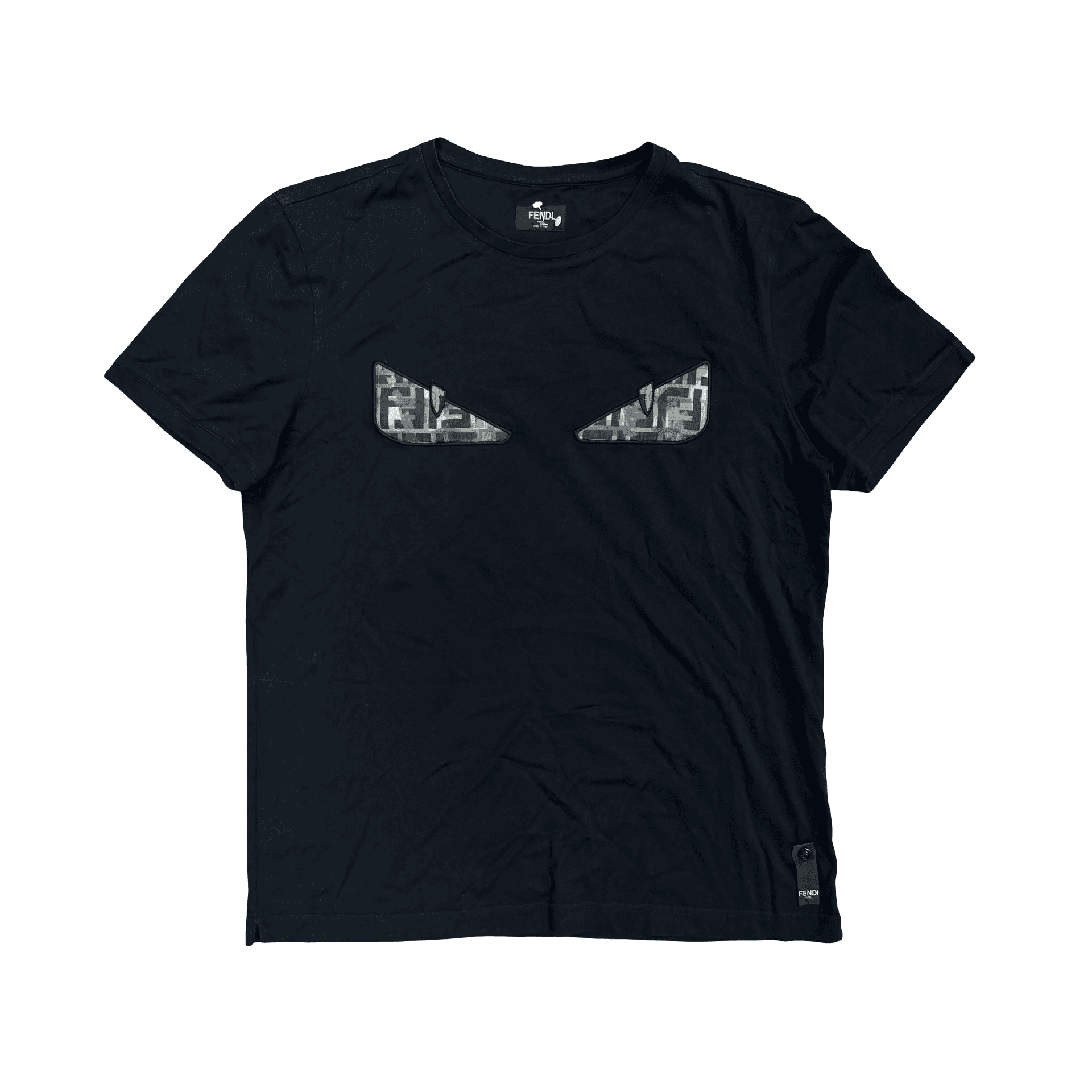 Fendi Forever Bag Bugs T-shirt Black — photo 1 of 2