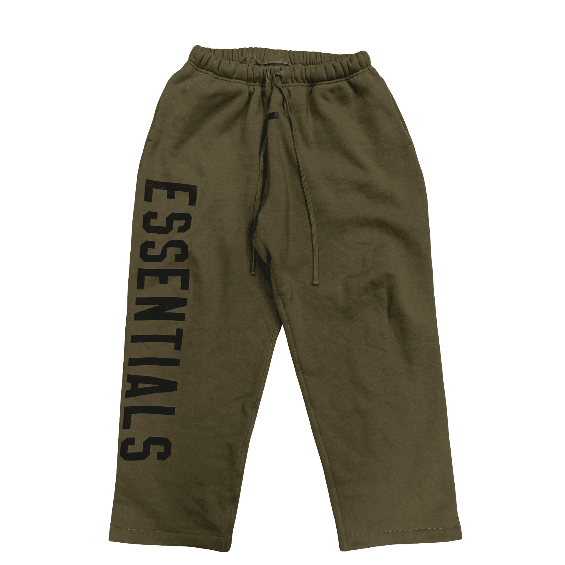 Essentials FOG Fleece Relaxed Sweatpants Olive — photo 1 of 2