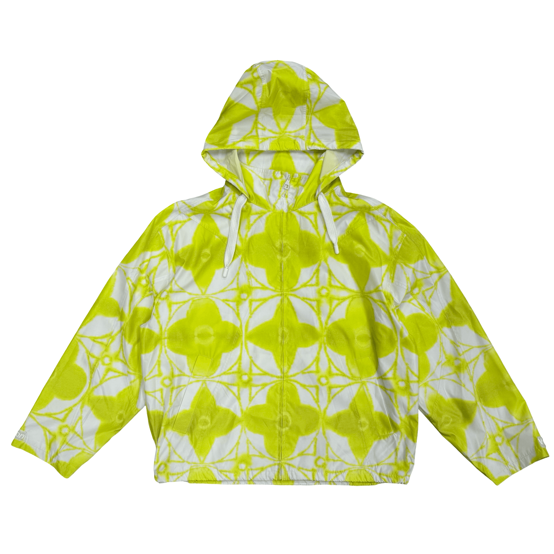 Louis Vuitton Shibori Windbreaker White Green