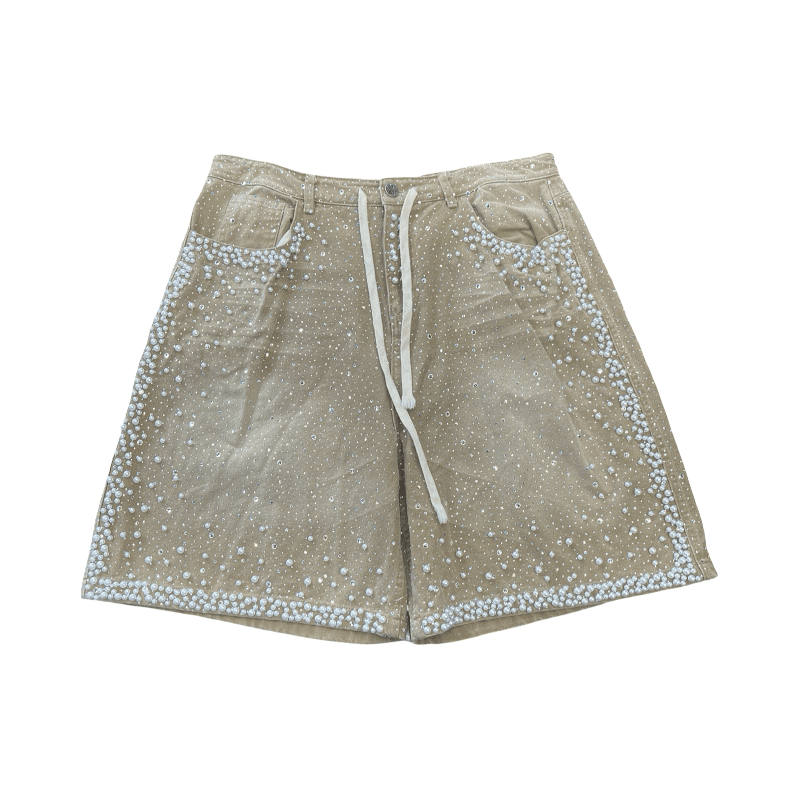 Vale Forever Sand Storm Jorts Tan — photo 1 of 2