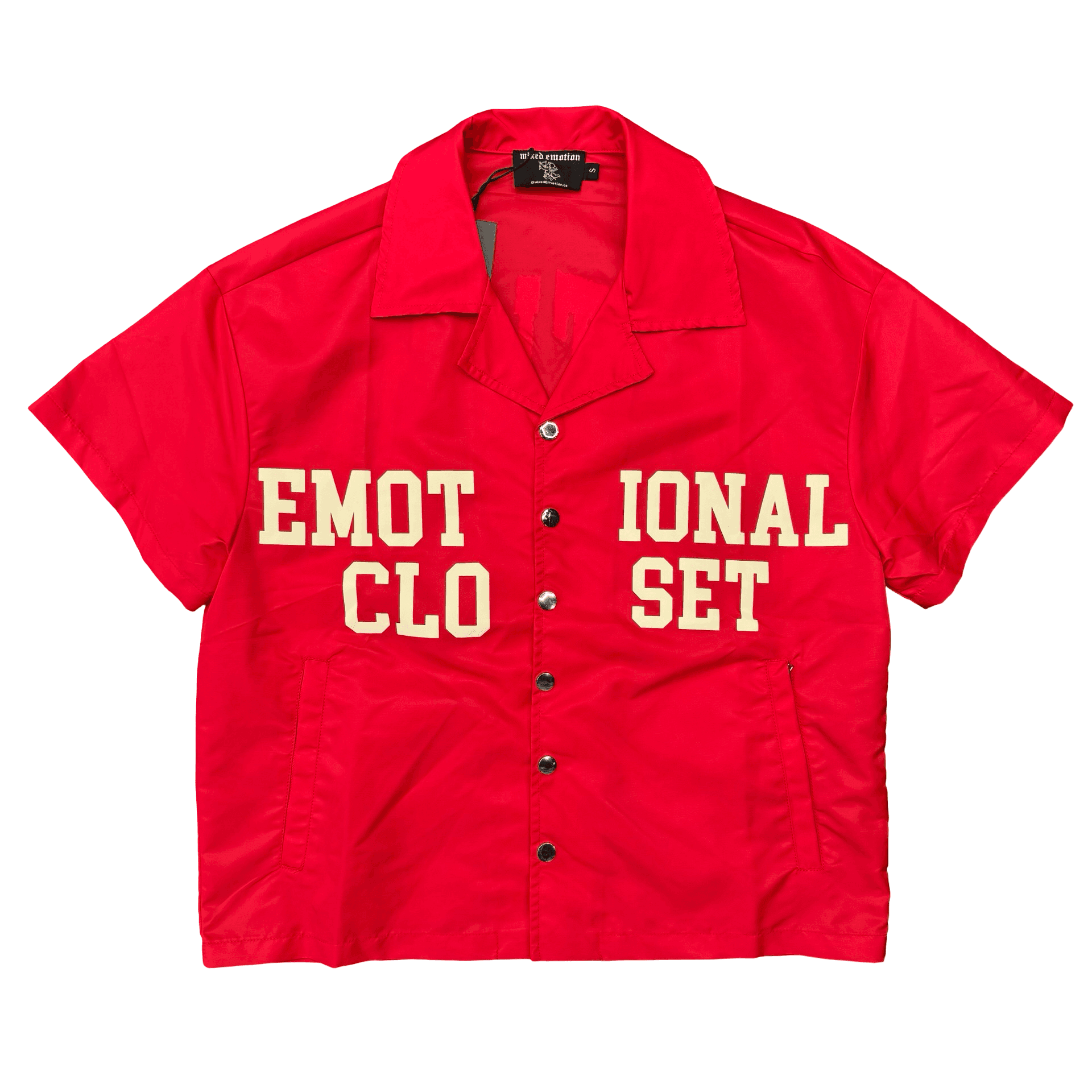Mixed Emotions Backyard Nylon Shirt Red