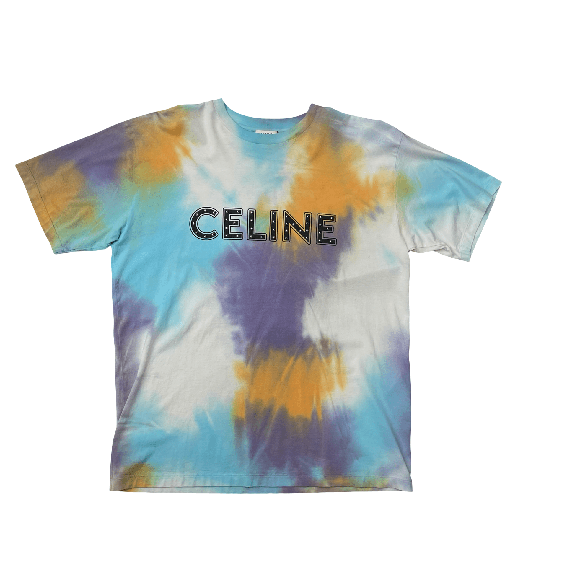 Celine Studded Logo Tie Dye Shirt — photo 1 of 2