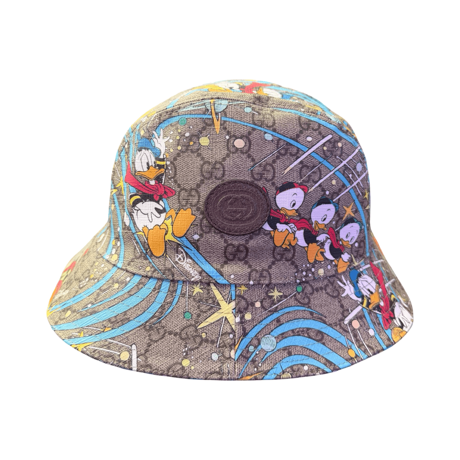 Gucci x Disney Donald Bucket Hat Beige Brown