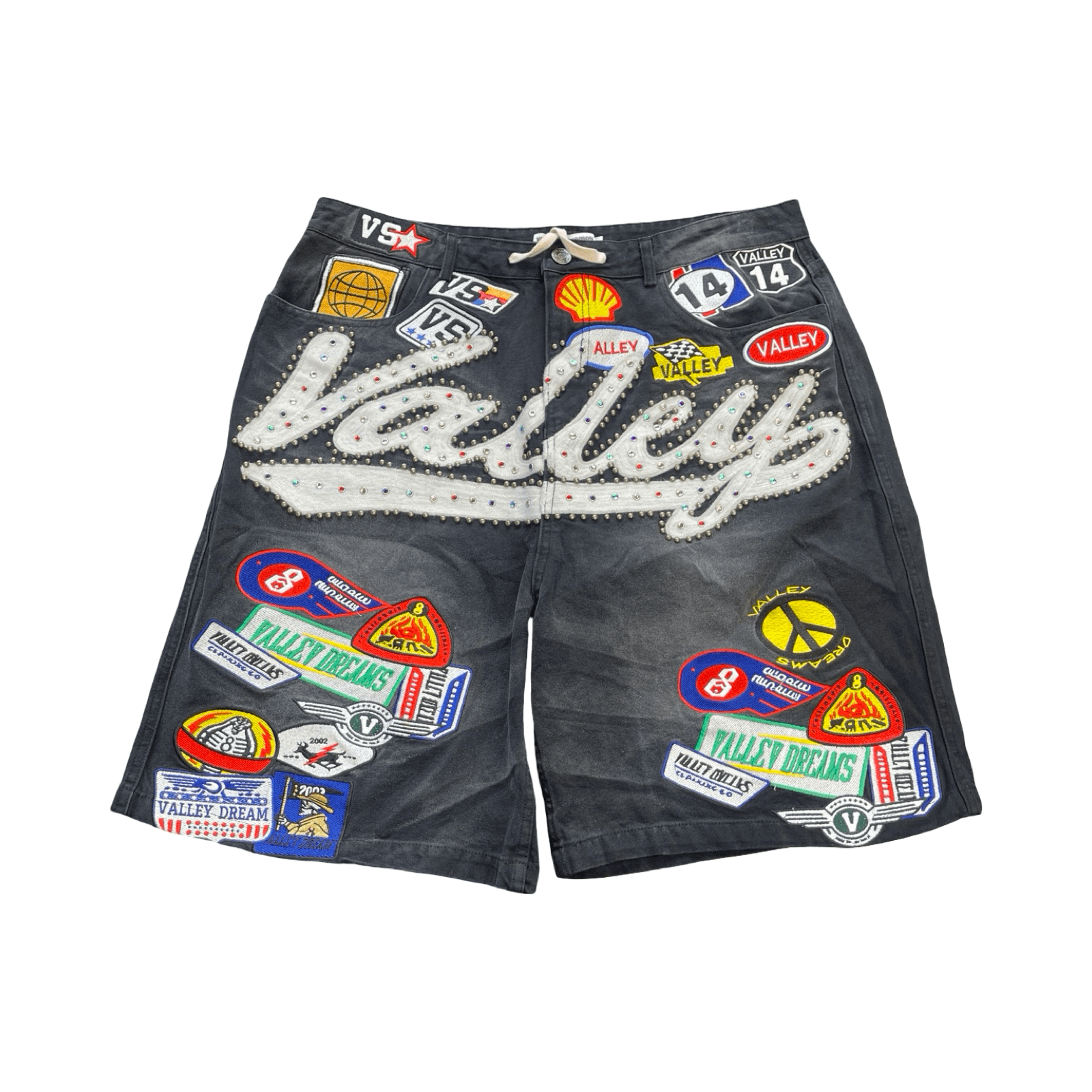 Vale Forever 1980s Jean Shorts Black — photo 1 of 2