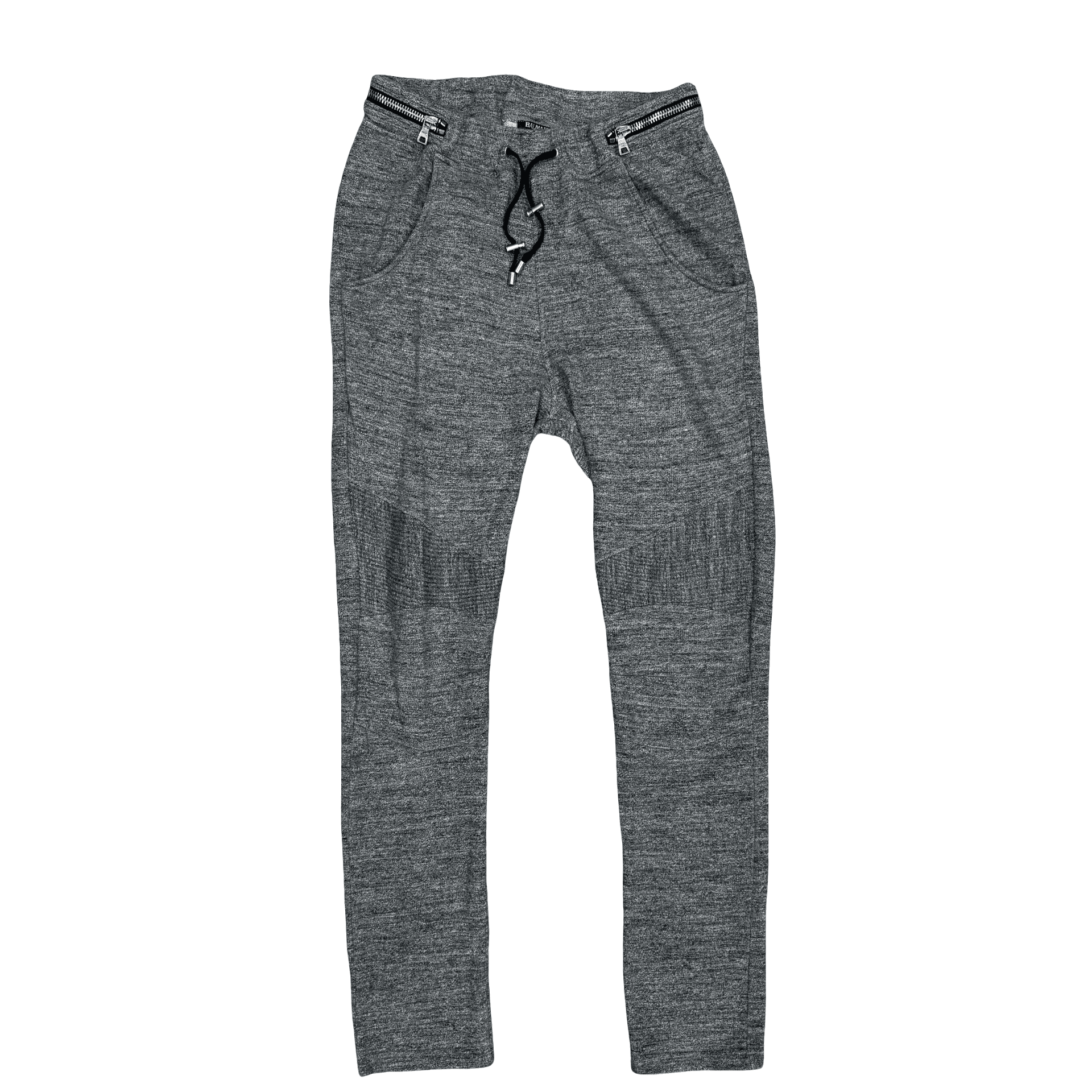 Balmain Zipper Joggers Gray — photo 1 of 2