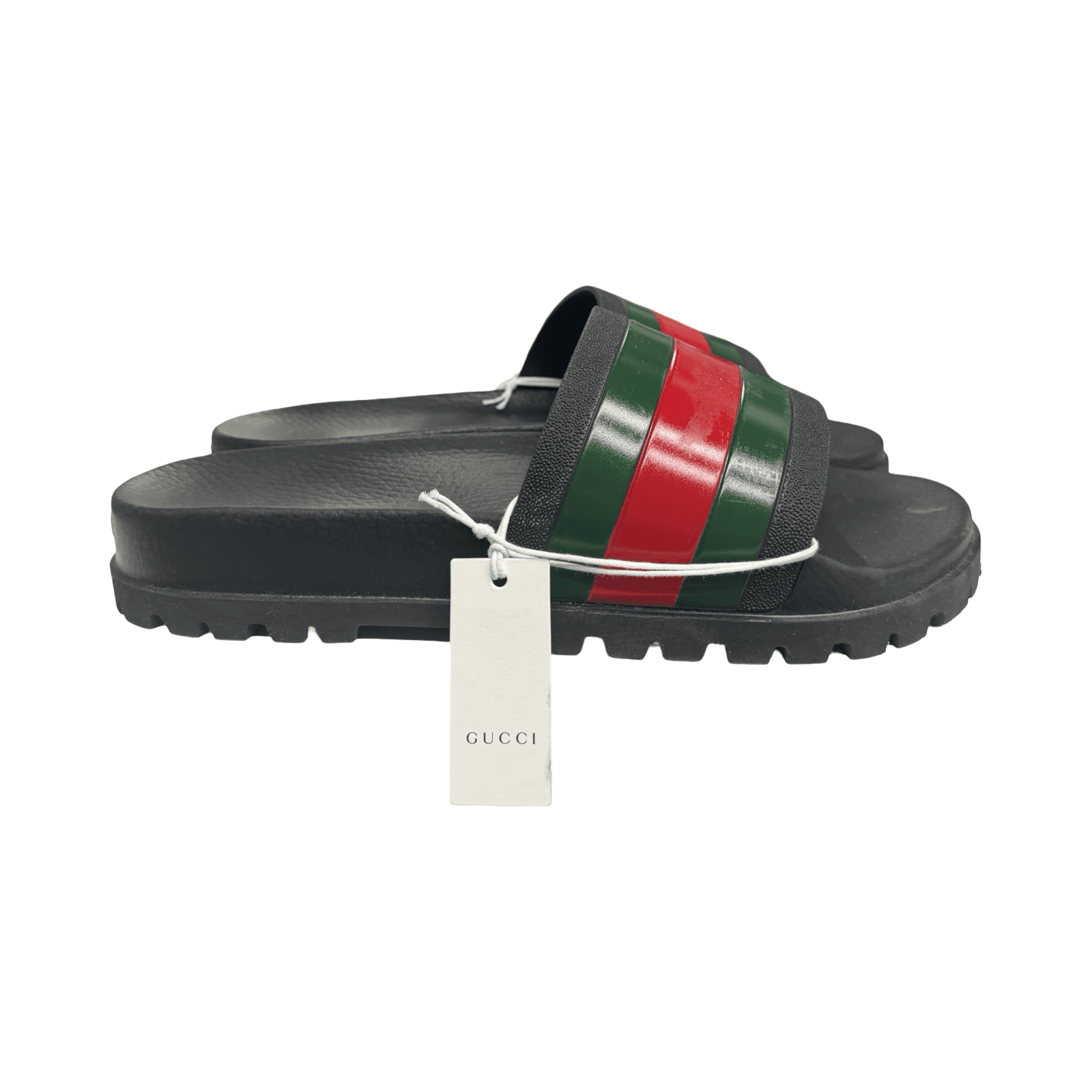 Gucci Web Black Sandals — photo 1 of 7