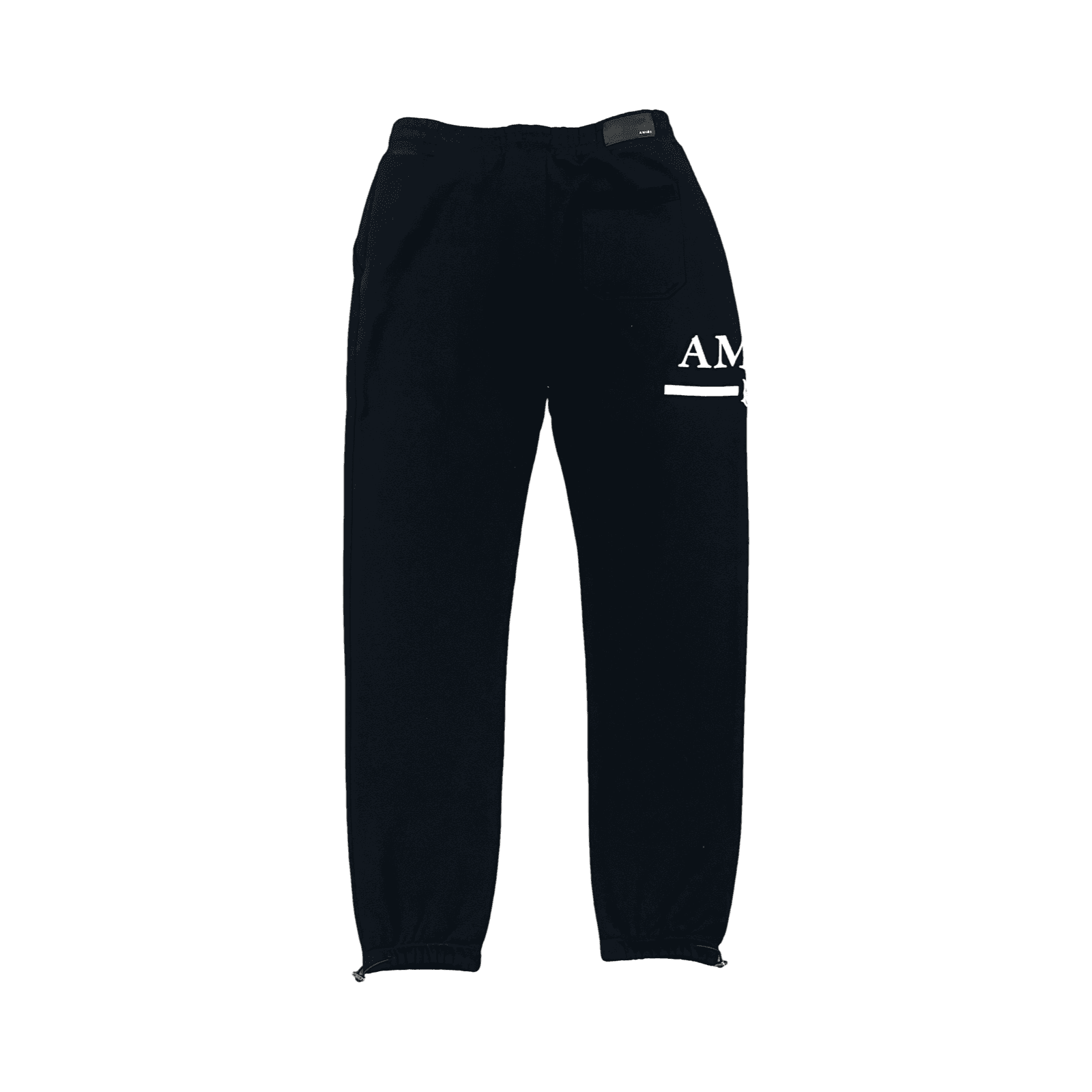Amiri Bar Logo Sweatpants Black/White