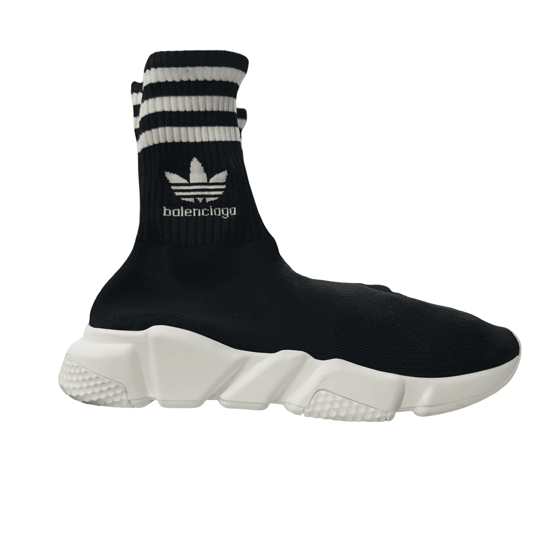 Balenciaga x Adidas Speed Trainer Black White — photo 1 of 7