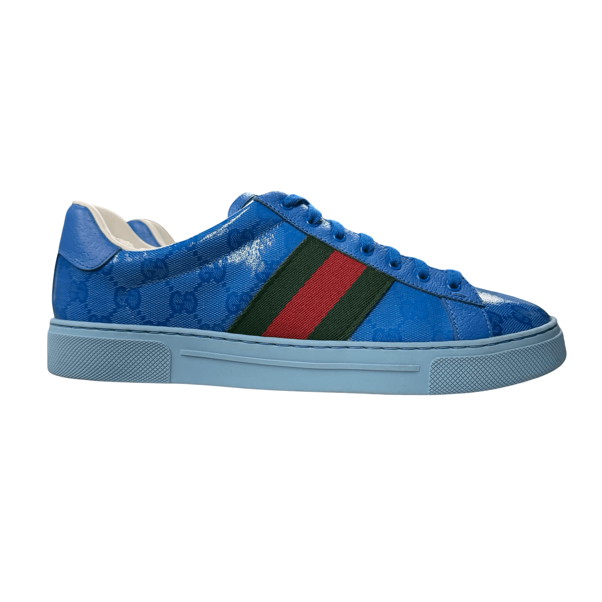 Gucci Ace GG Crystal Canvas Blue — photo 1 of 7