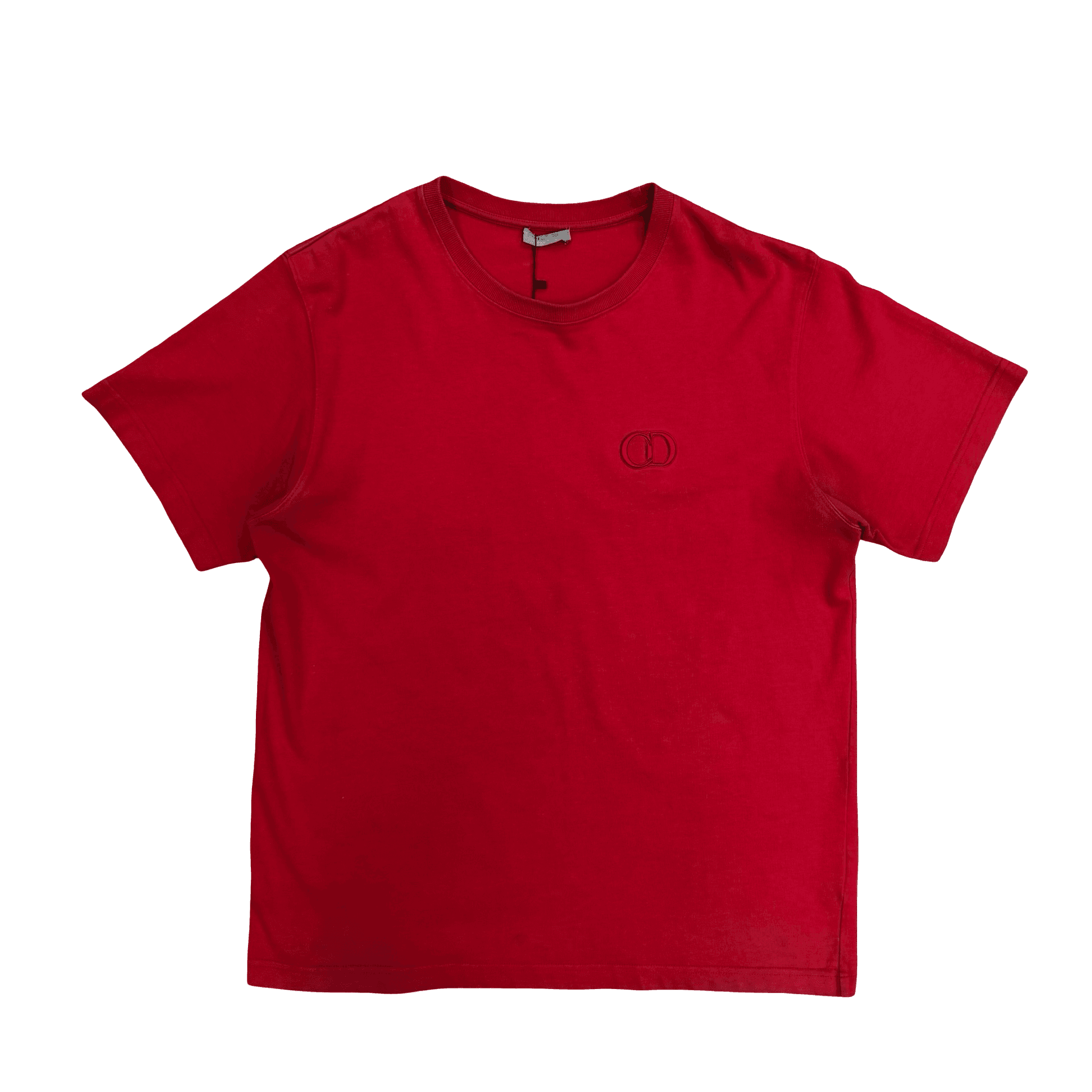 Dior CD Logo T-Shirt Red — photo 1 of 2