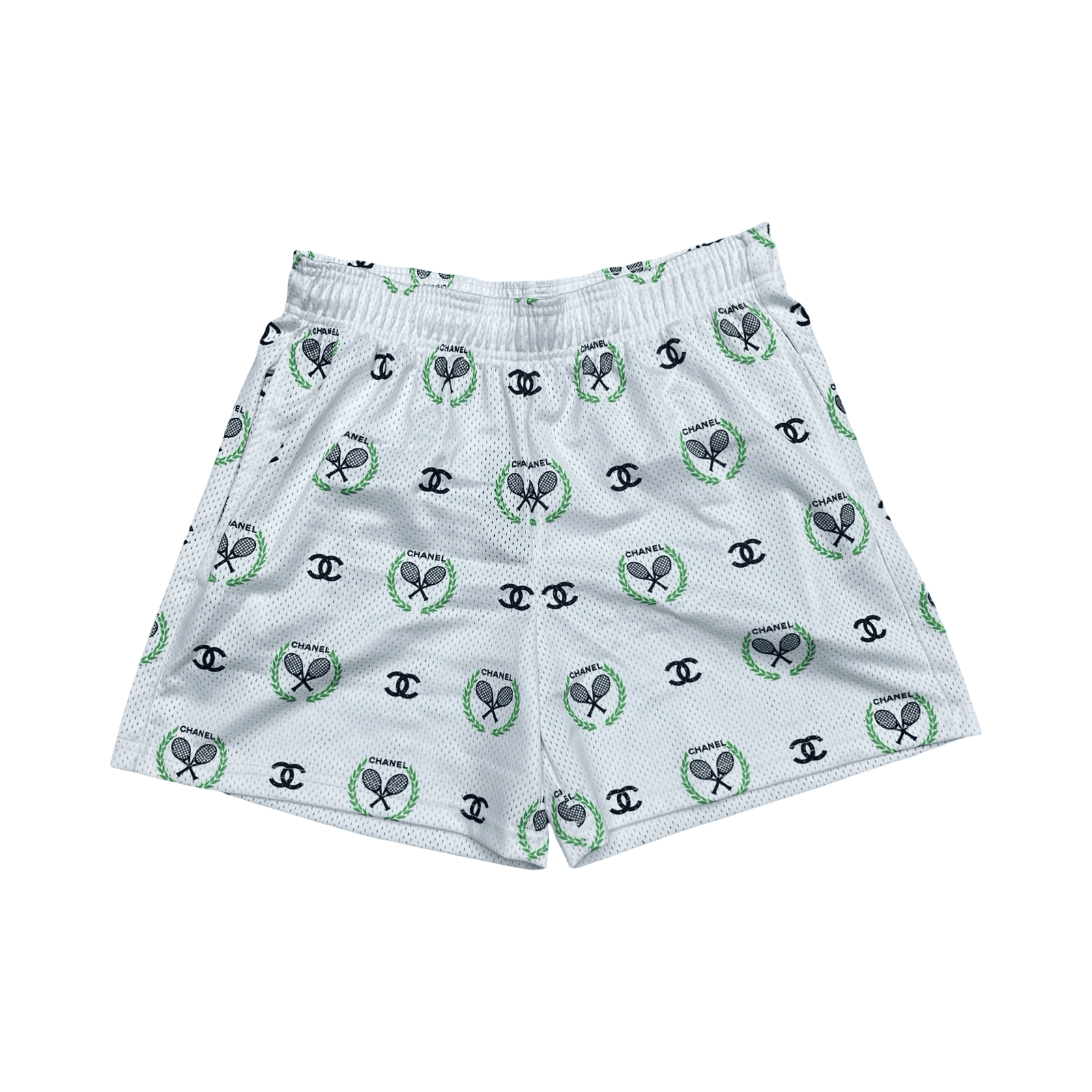 Bravest Studios Mesh Shorts White Green