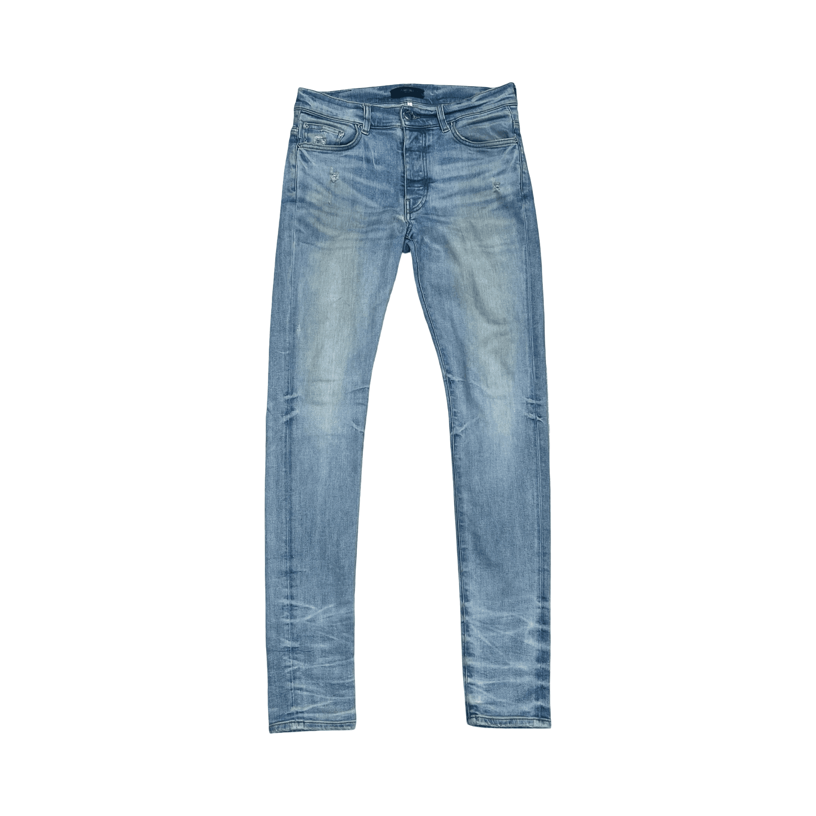 Amiri Plain Jane Jeans Indigo Blue — photo 1 of 2
