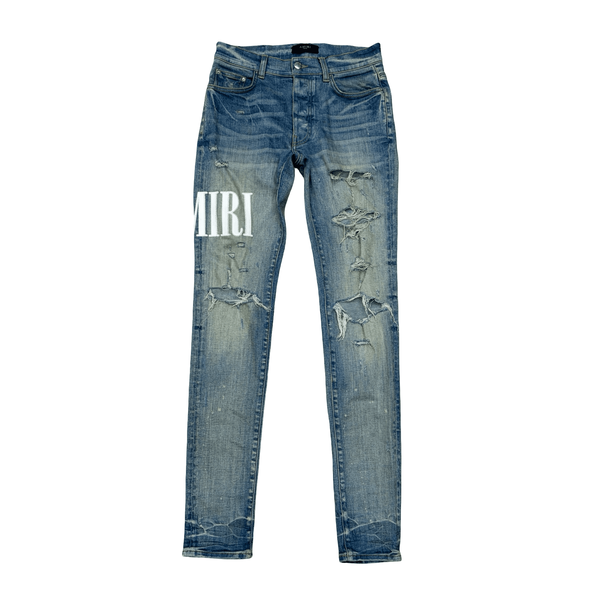Amiri Core Logo Applique Denim Jeans Clay Indigo — photo 1 of 2