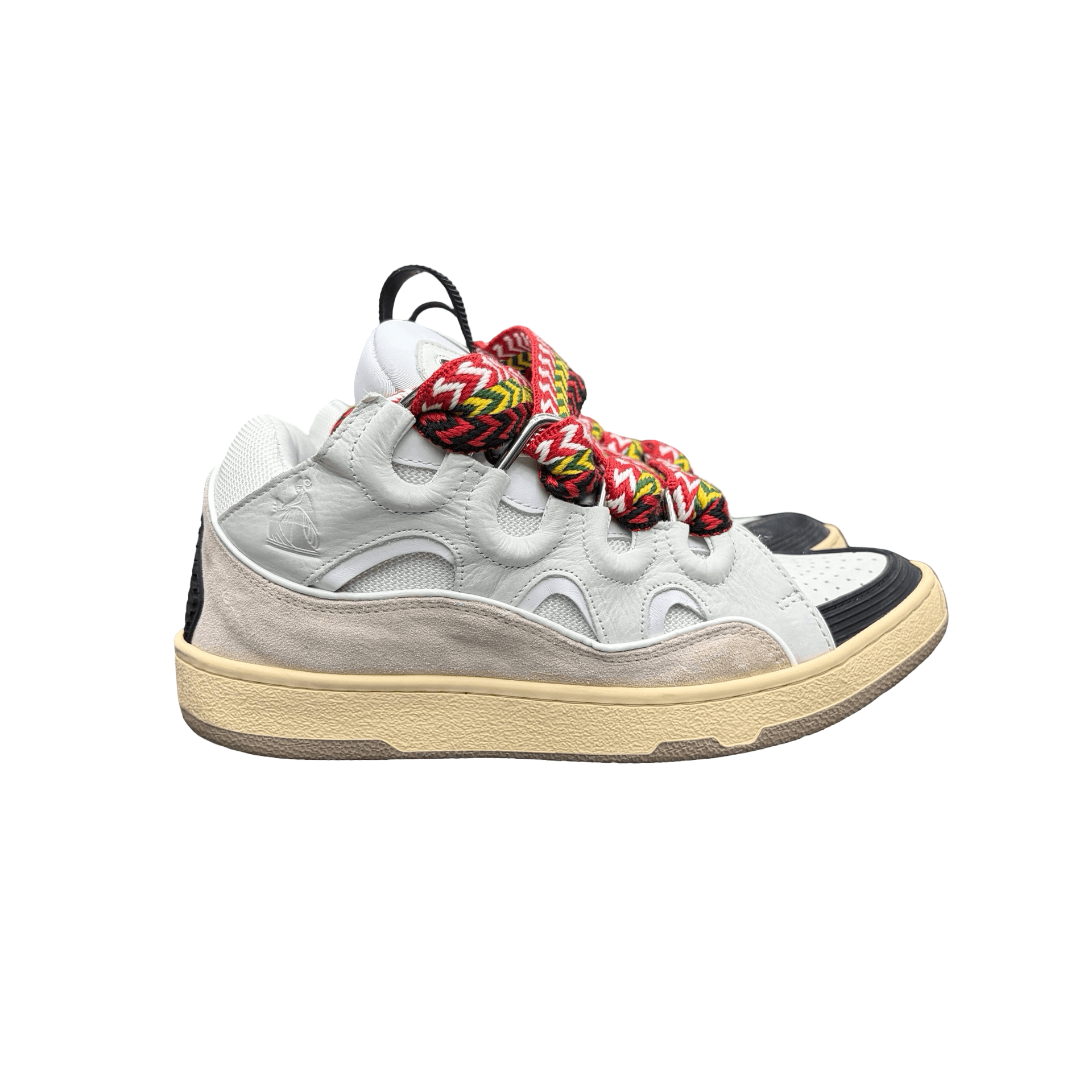 Lanvin Curb Sneakers White Ivory — photo 1 of 7
