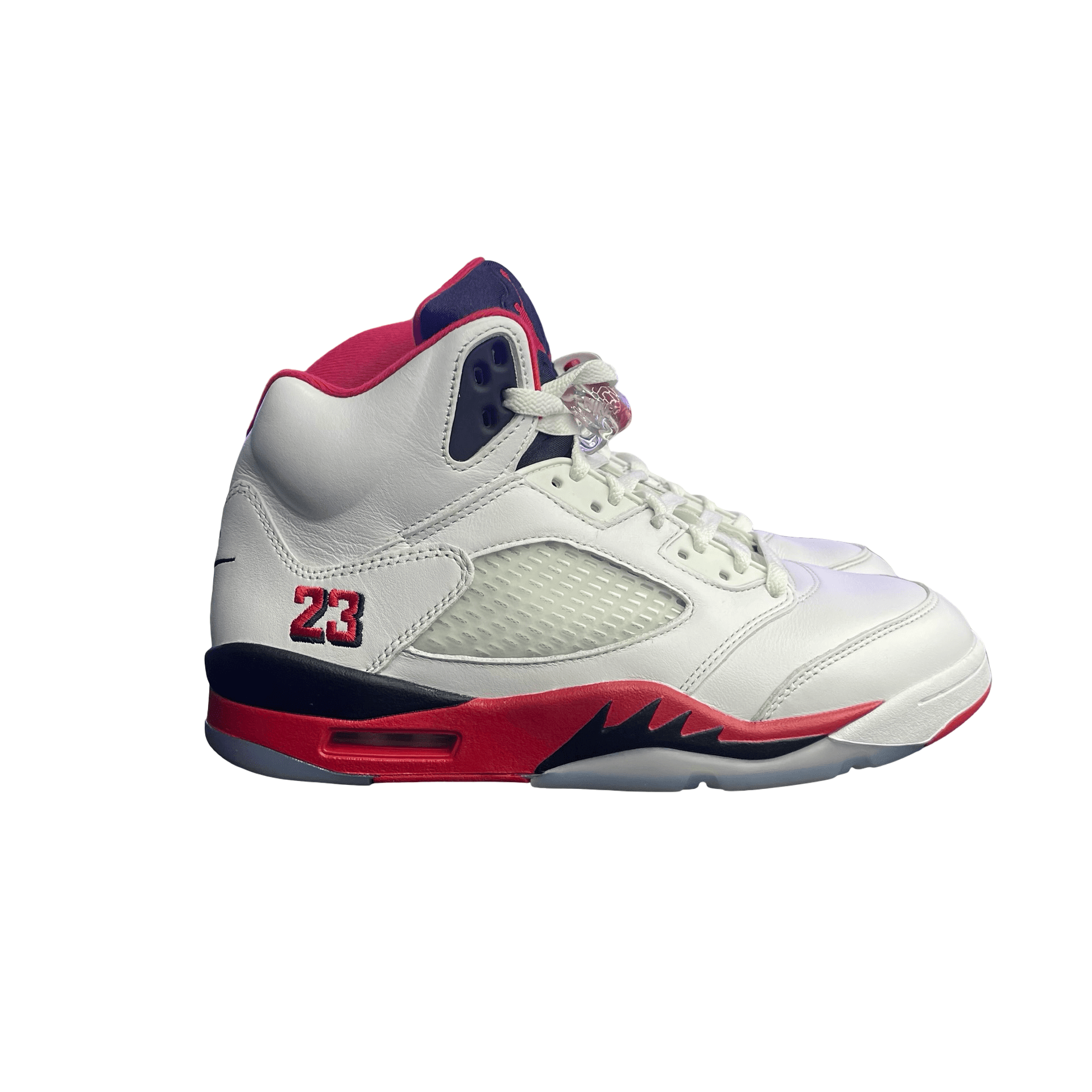 Nike Air Jordan 5 Retro Fire Red Black Tongue — photo 1 of 7