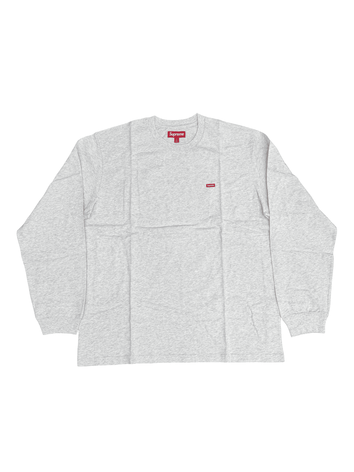 Supreme Small Box Tee Heather Grey — photo 1 of 2