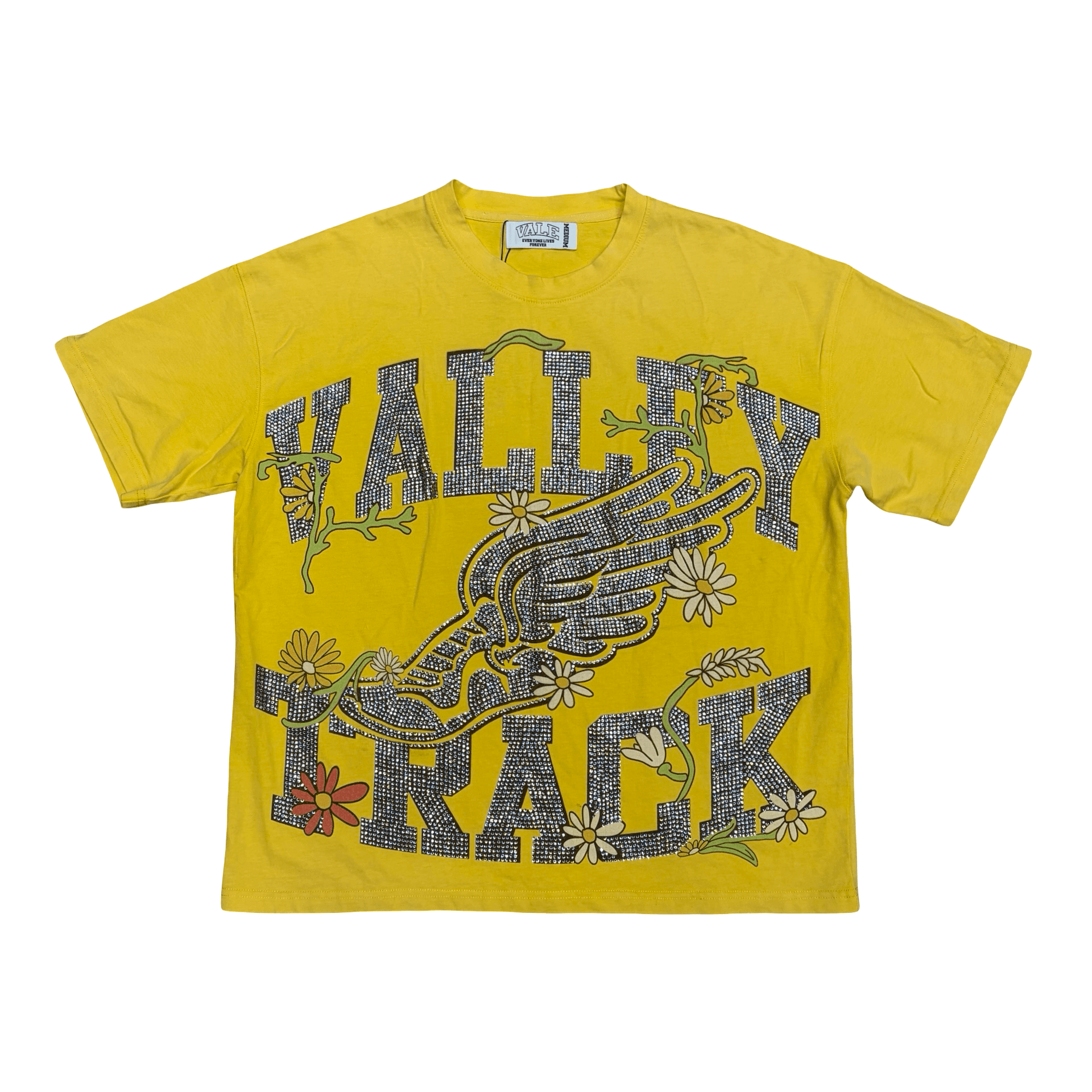 Vale Forever Valley Track Tee Yellow