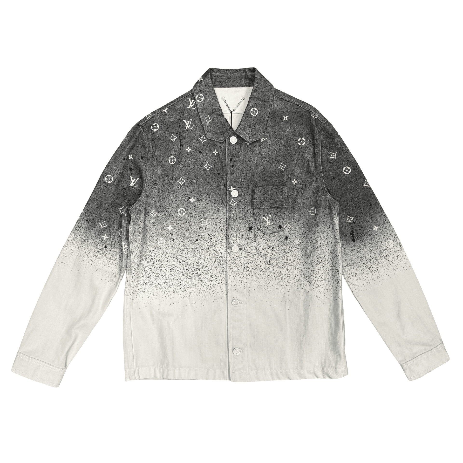Louis Vuitton Gradient Denim Jacket Gray — photo 1 of 2
