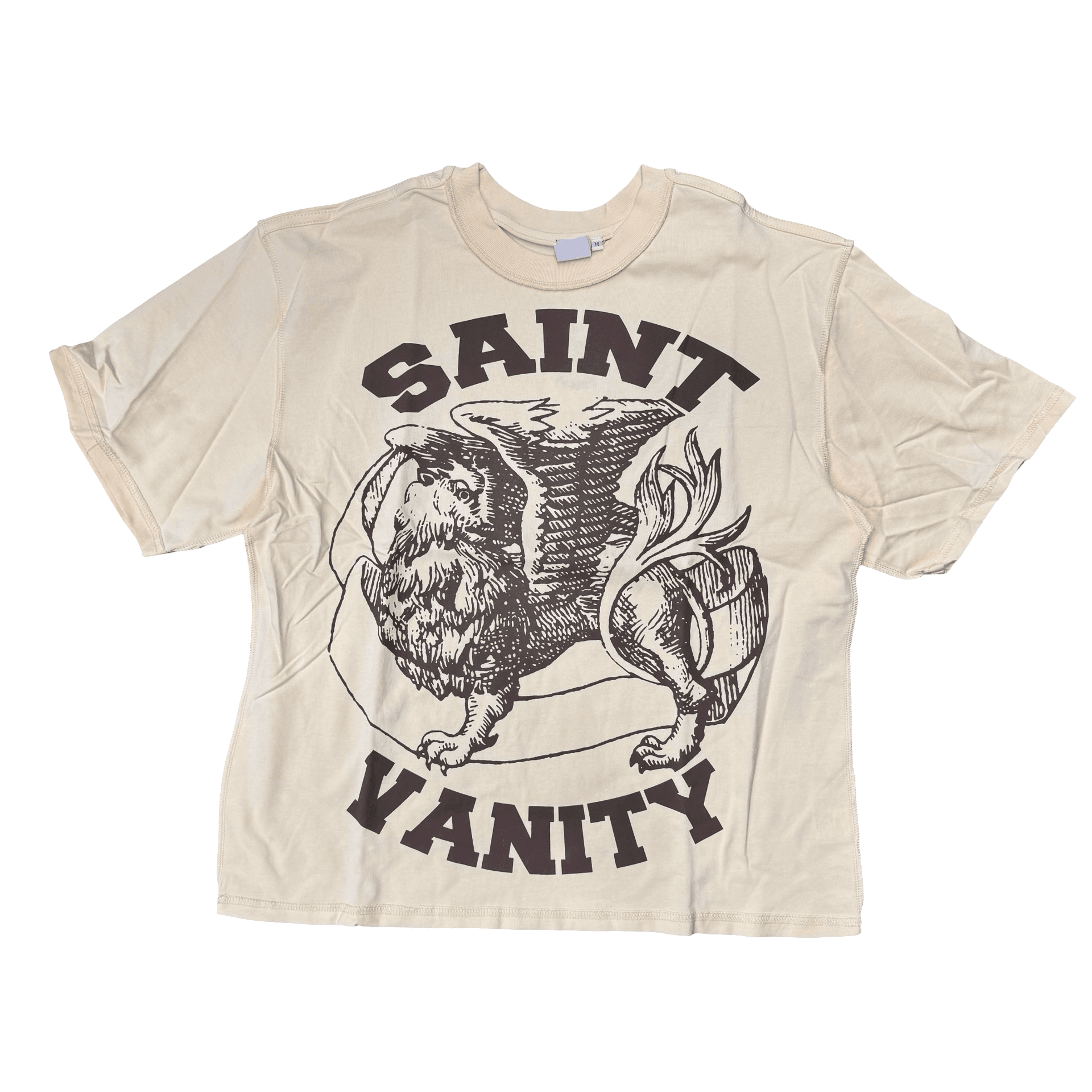 Saint Vanity Griffin Tee Beige Brown — photo 1 of 2