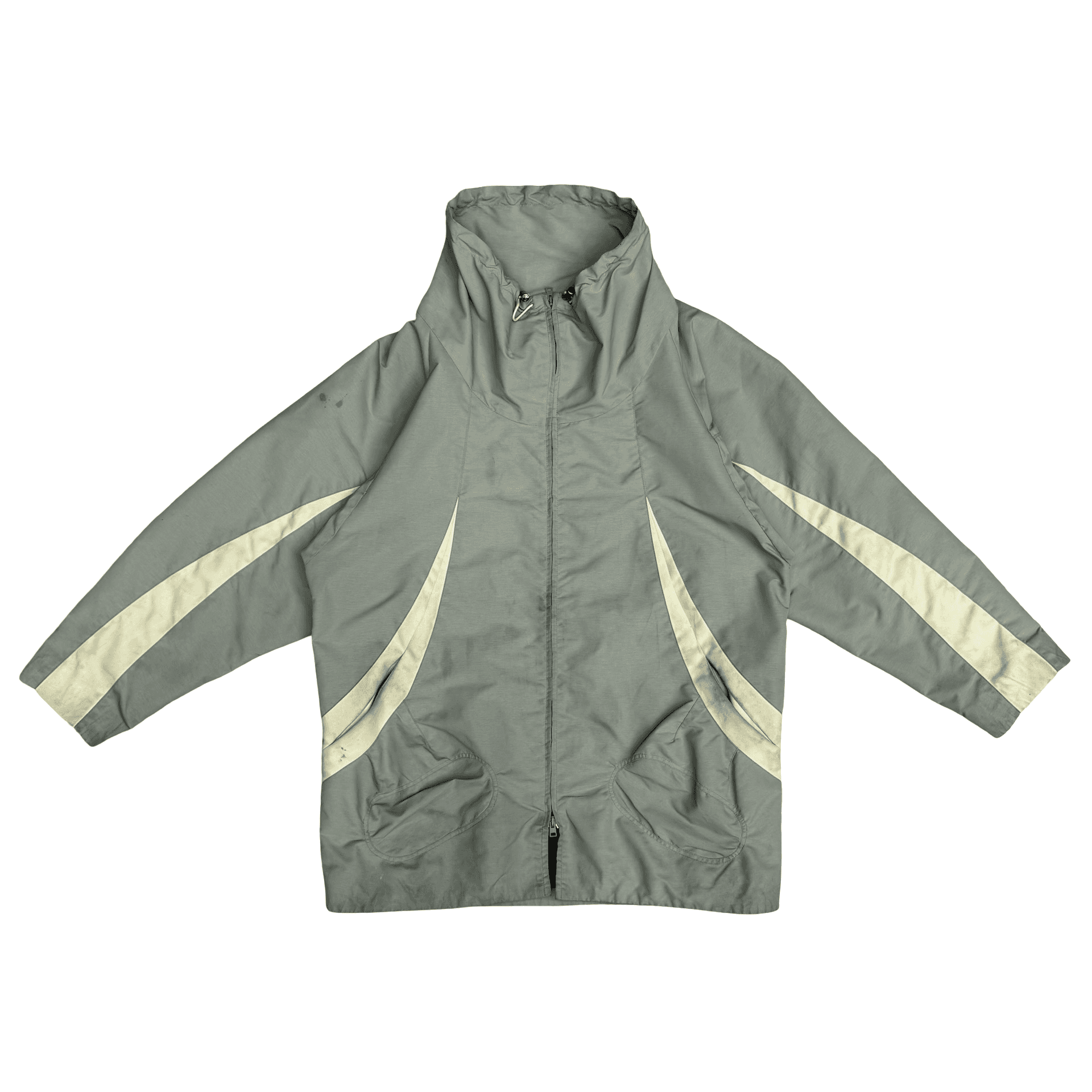Kiko Kostadinov Riding Claw Parka Grey Yellow — photo 1 of 2