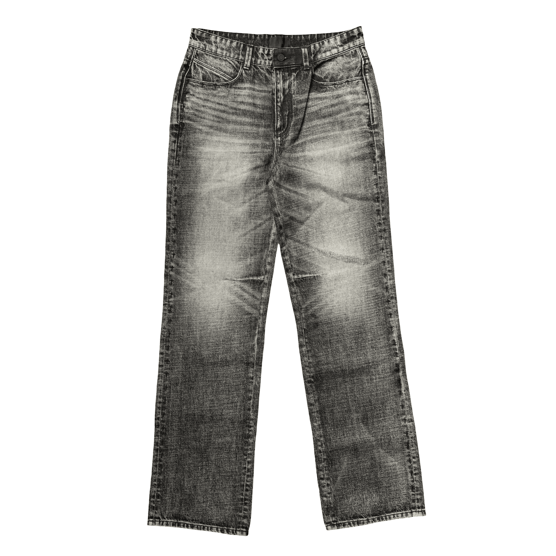 RTA Jonas Distressed Straight Leg Jeans Ashstorm — photo 1 of 2