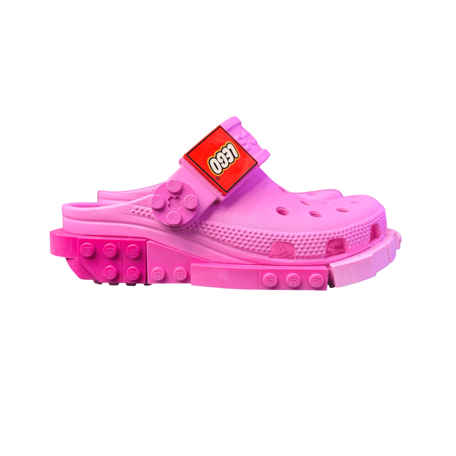KIDS Crocs Creativity Clog LEGO Taffy Pink