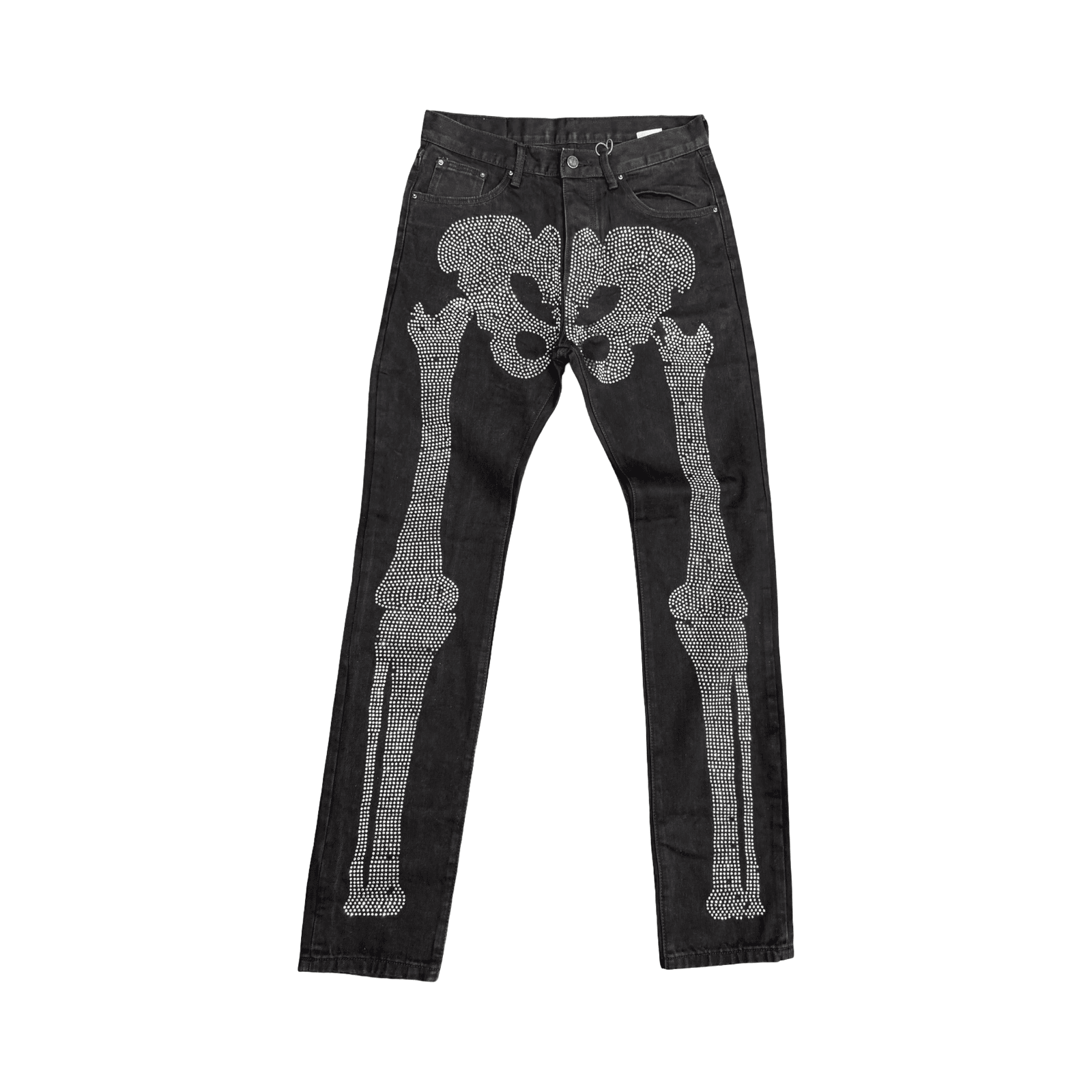 MNML D249 Rhinestone Skeleton Jeans — photo 1 of 2