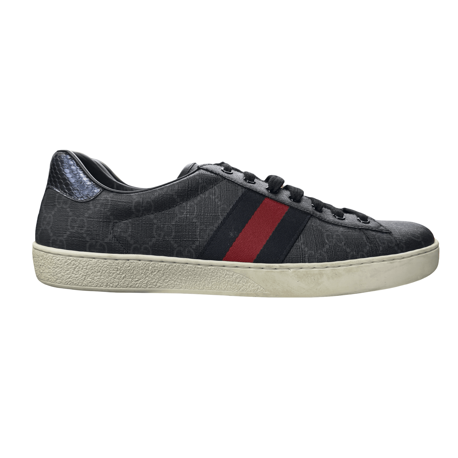 Gucci Ace GG Supreme Sneakers Black — photo 1 of 7