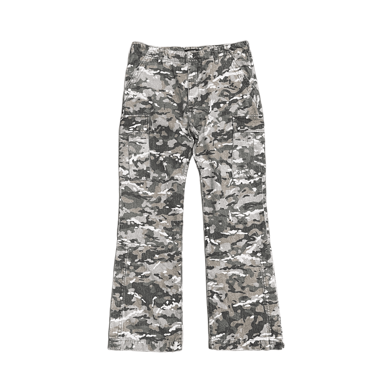 Amiri M65 Cargo Kick Flare Pants Green Camo