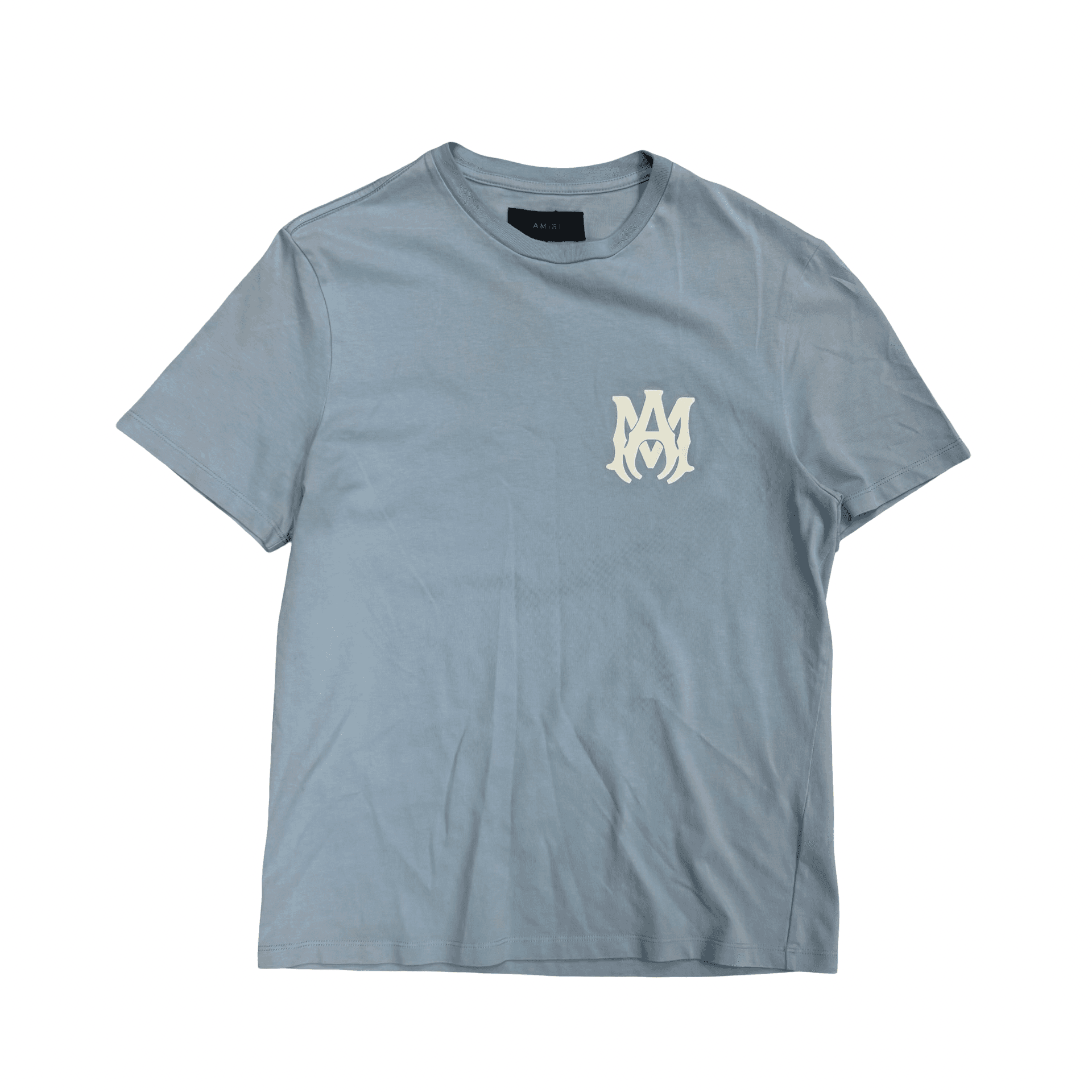 Amiri MA Logo T-Shirt Carine Blue — photo 1 of 2