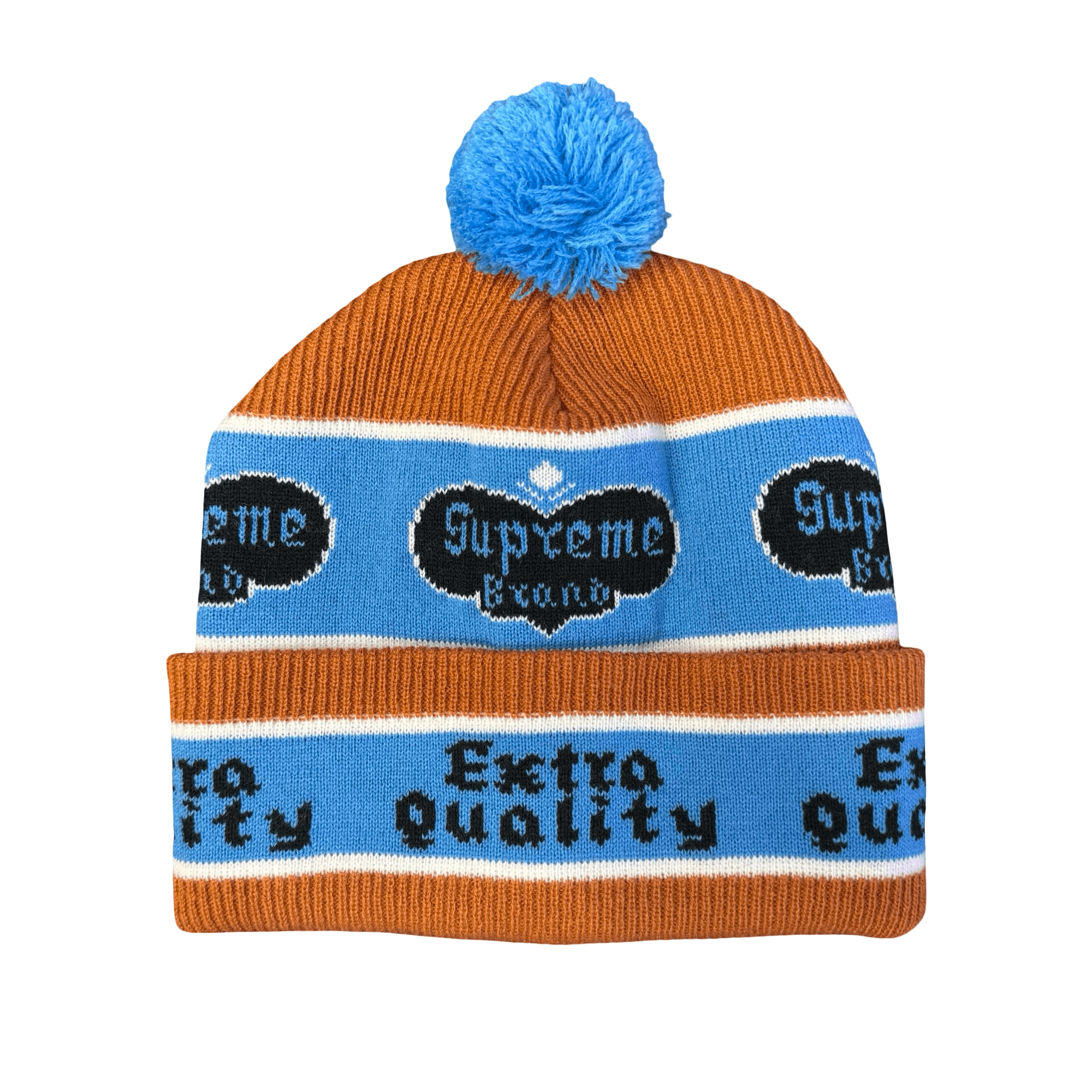 Supreme Extra Quality Beanie Rust Blue