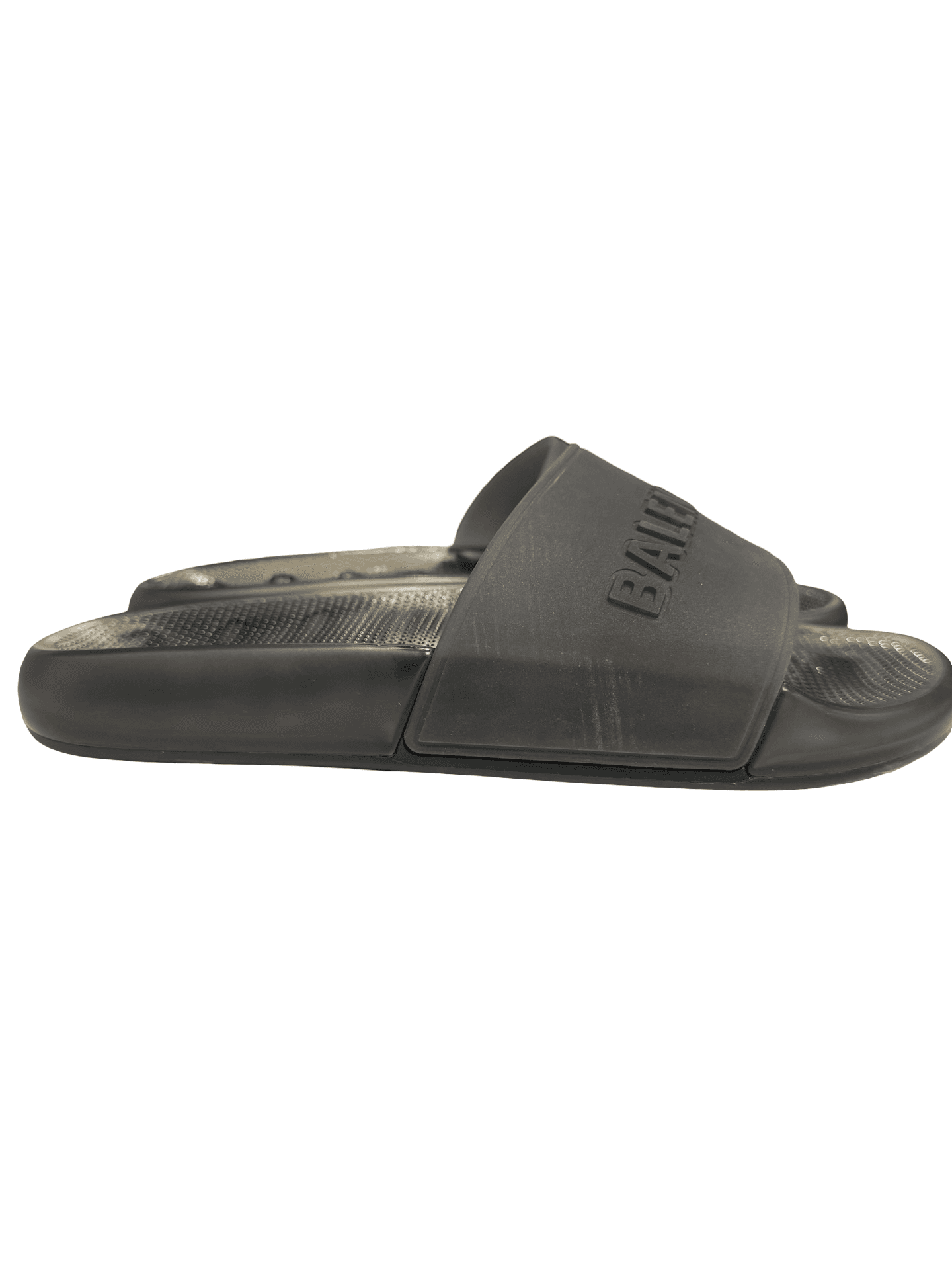Balenciaga Pool Slide Transparent Rubber Black