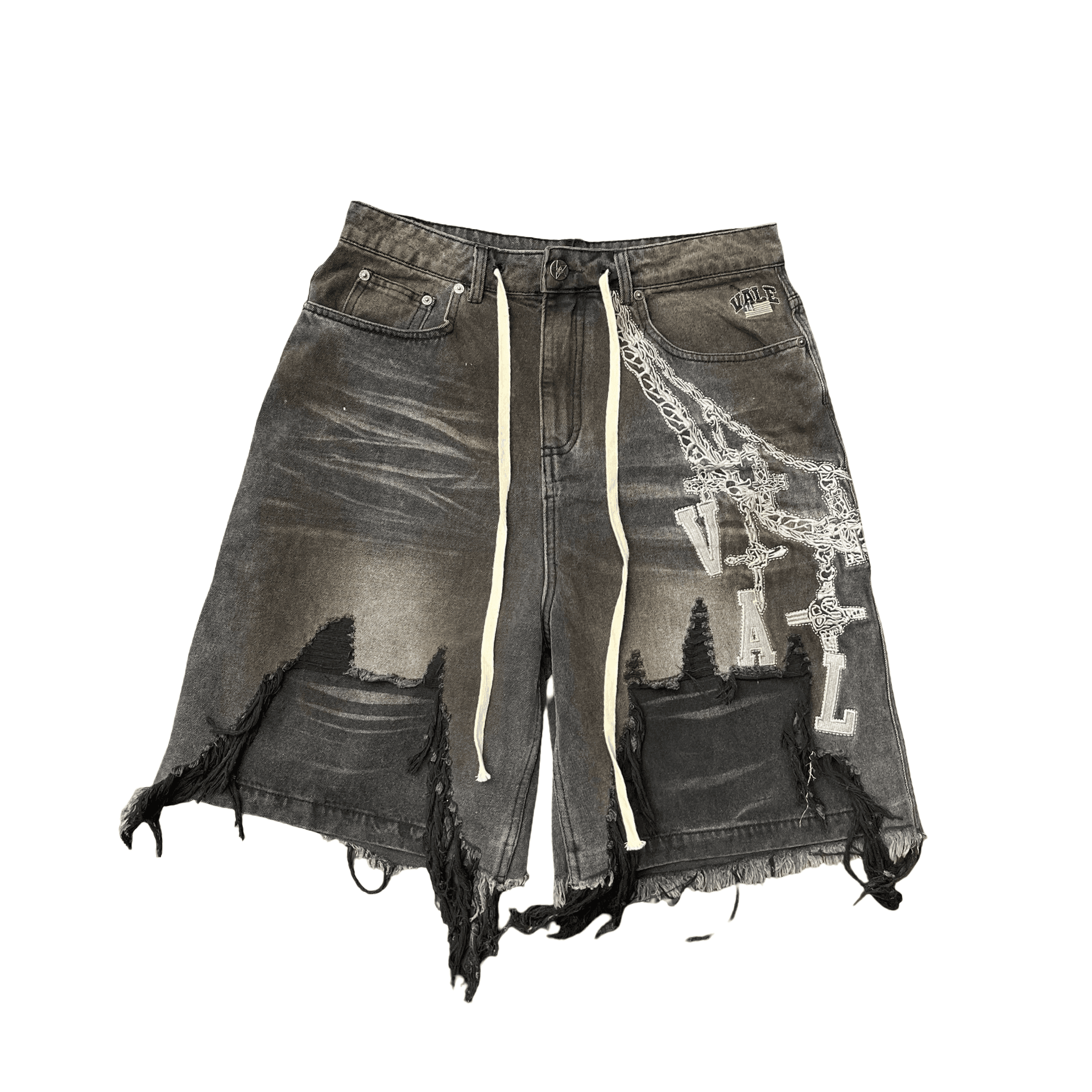 Vale Forever Chain Jorts Black — photo 1 of 2