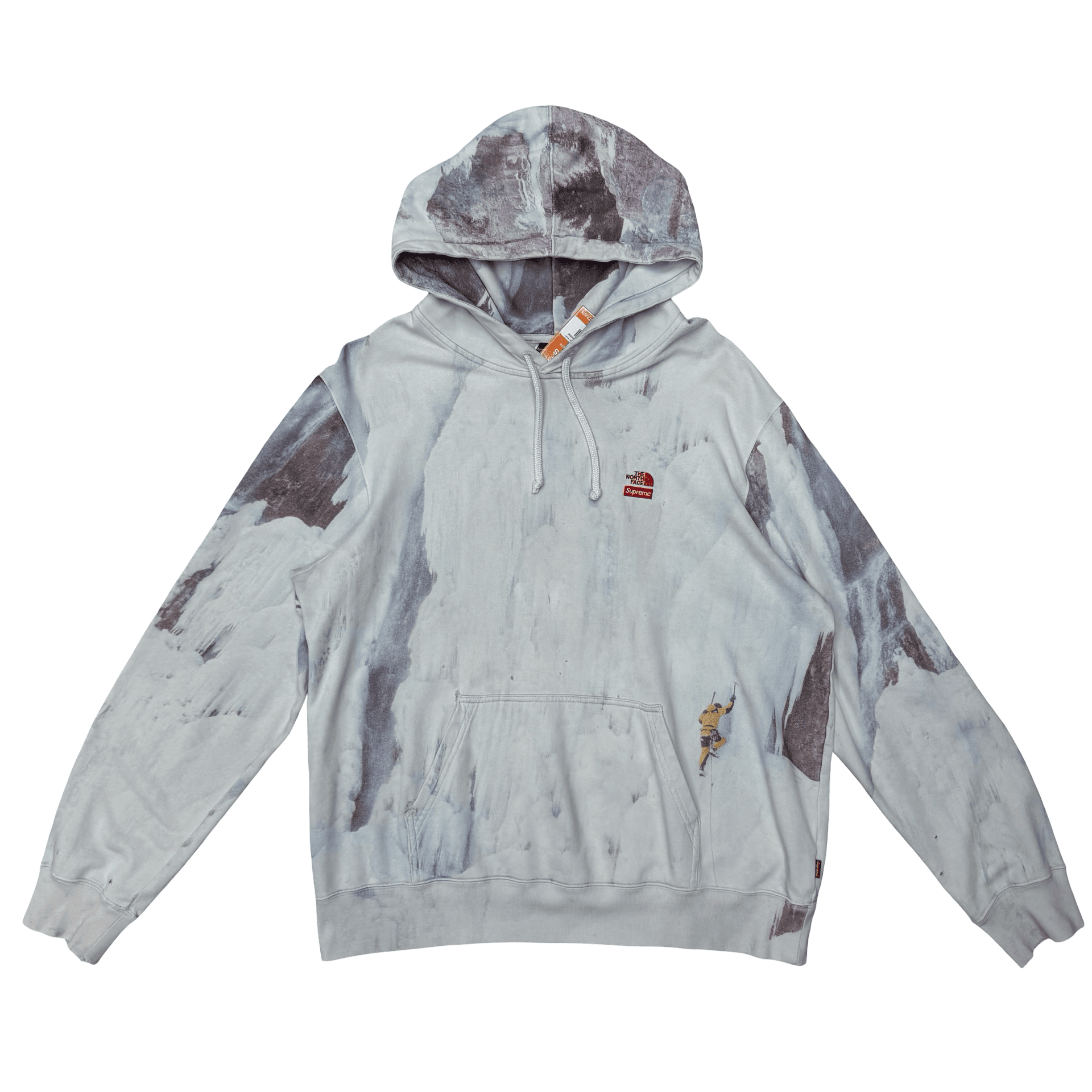 Supreme x TNF Ice Climb Hooded Sweatshirt White — photo 1 of 2