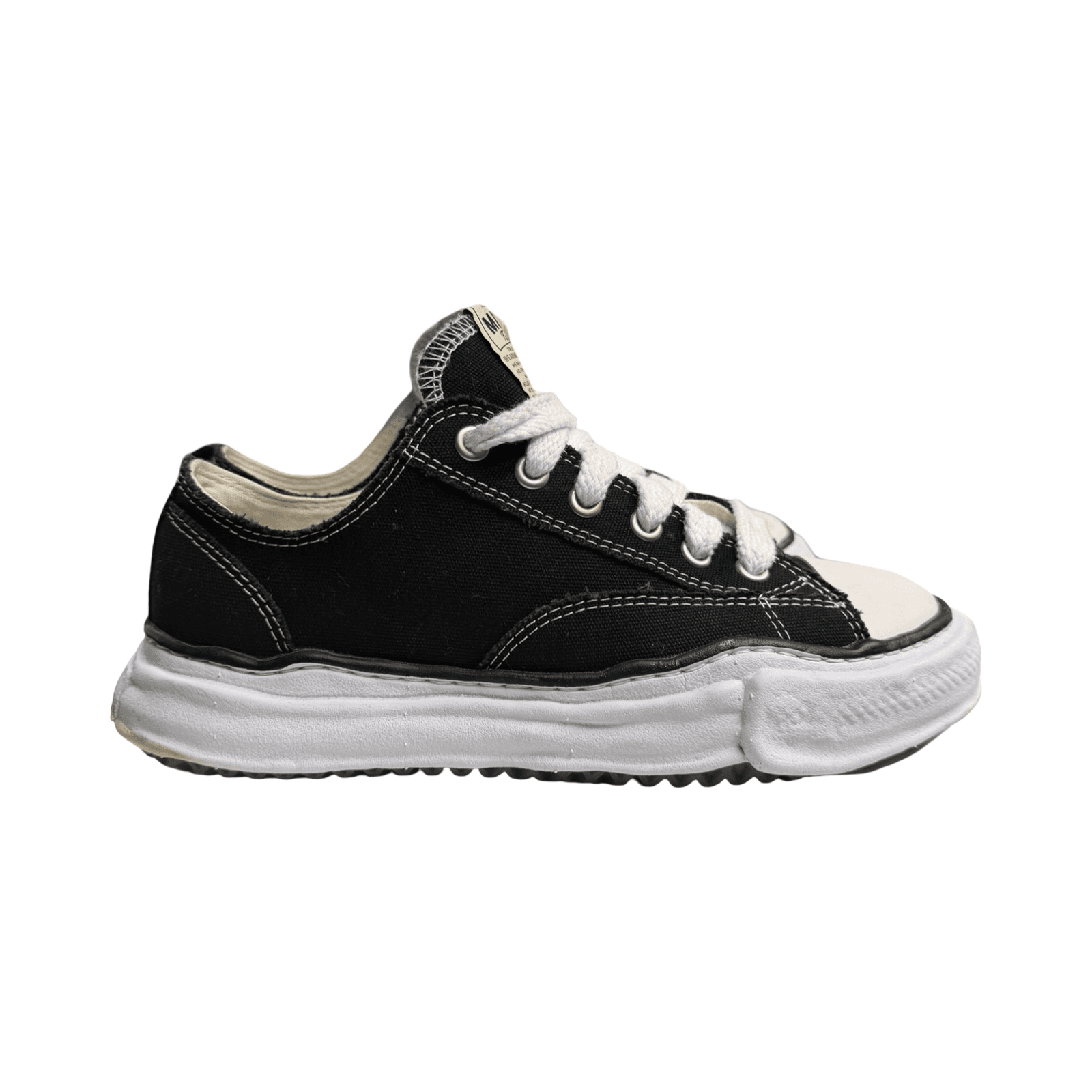 Maison Mihara Yasuhiro Hank OG Black Canvas Low — photo 1 of 7