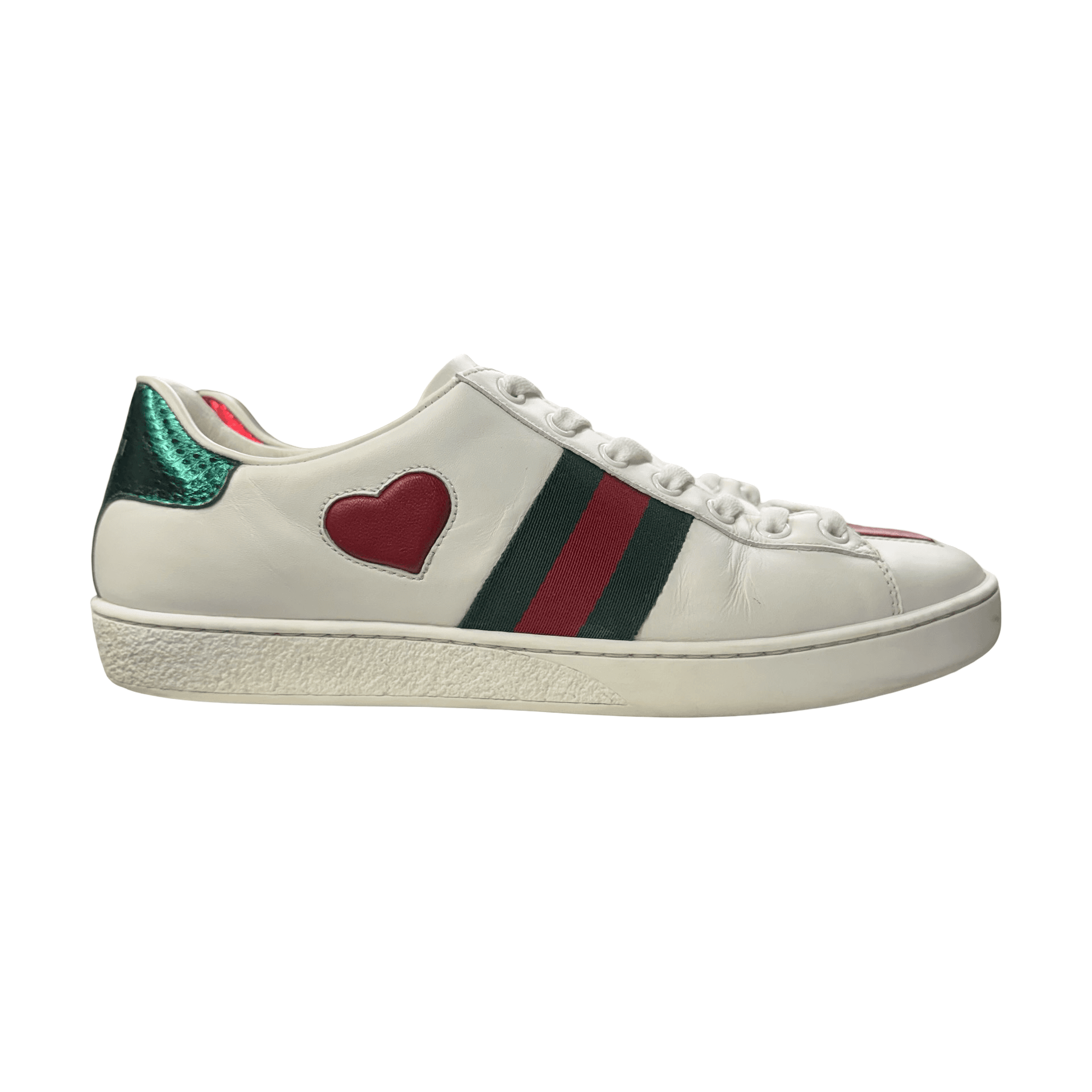 WMNS Gucci Ace Embroidered Hearts — photo 1 of 7