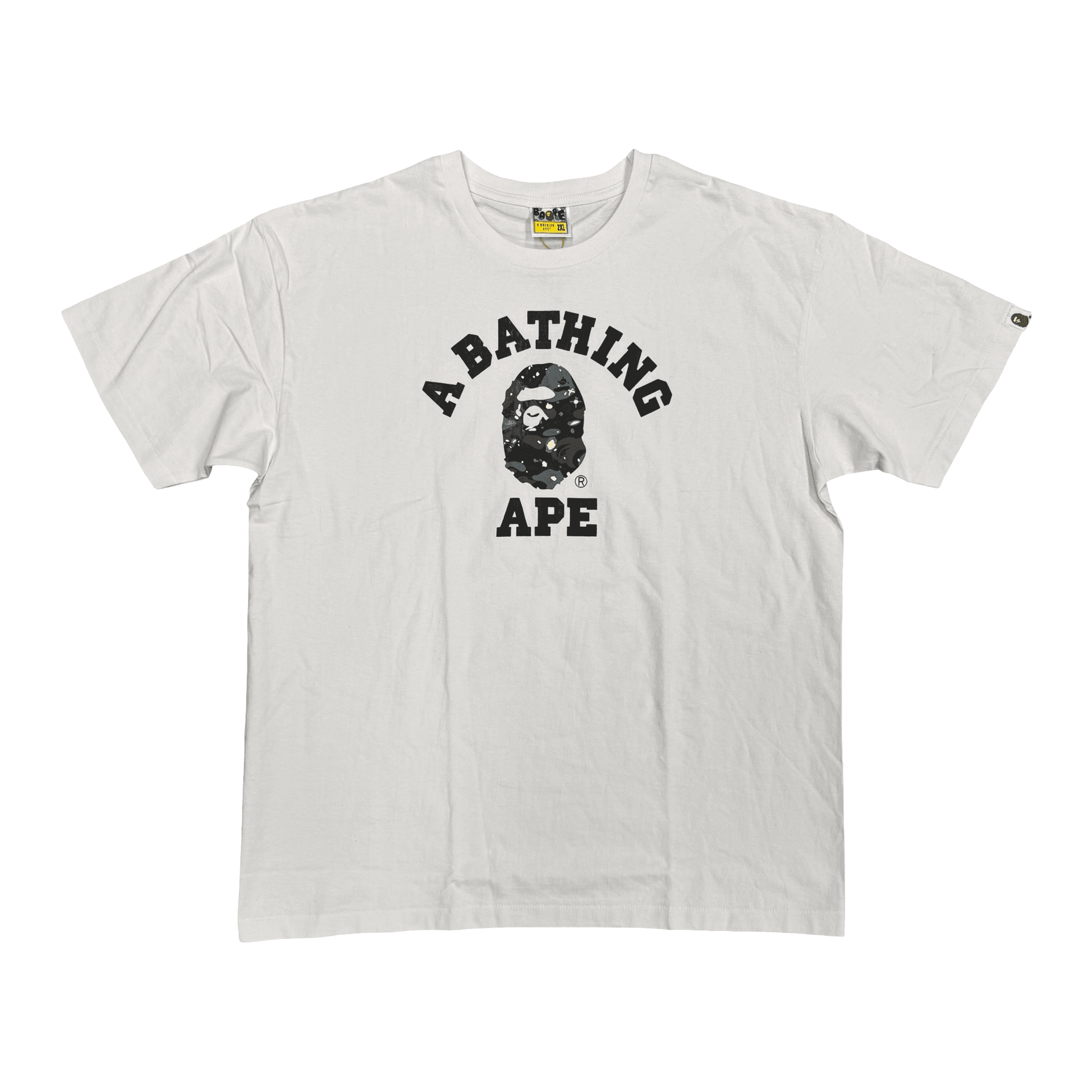 BAPE Space Camo Print College Tee White — photo 1 of 2