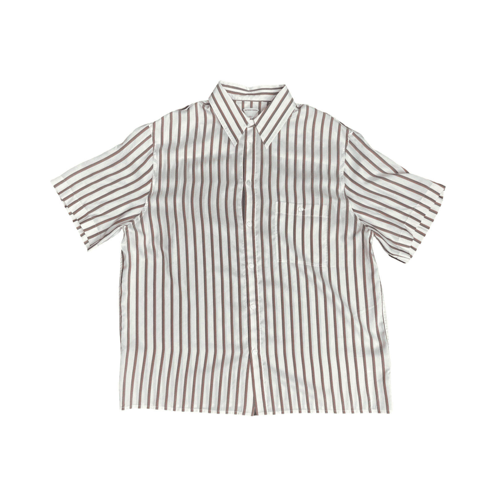 Bottega Veneta Striped Shirt White — photo 1 of 2