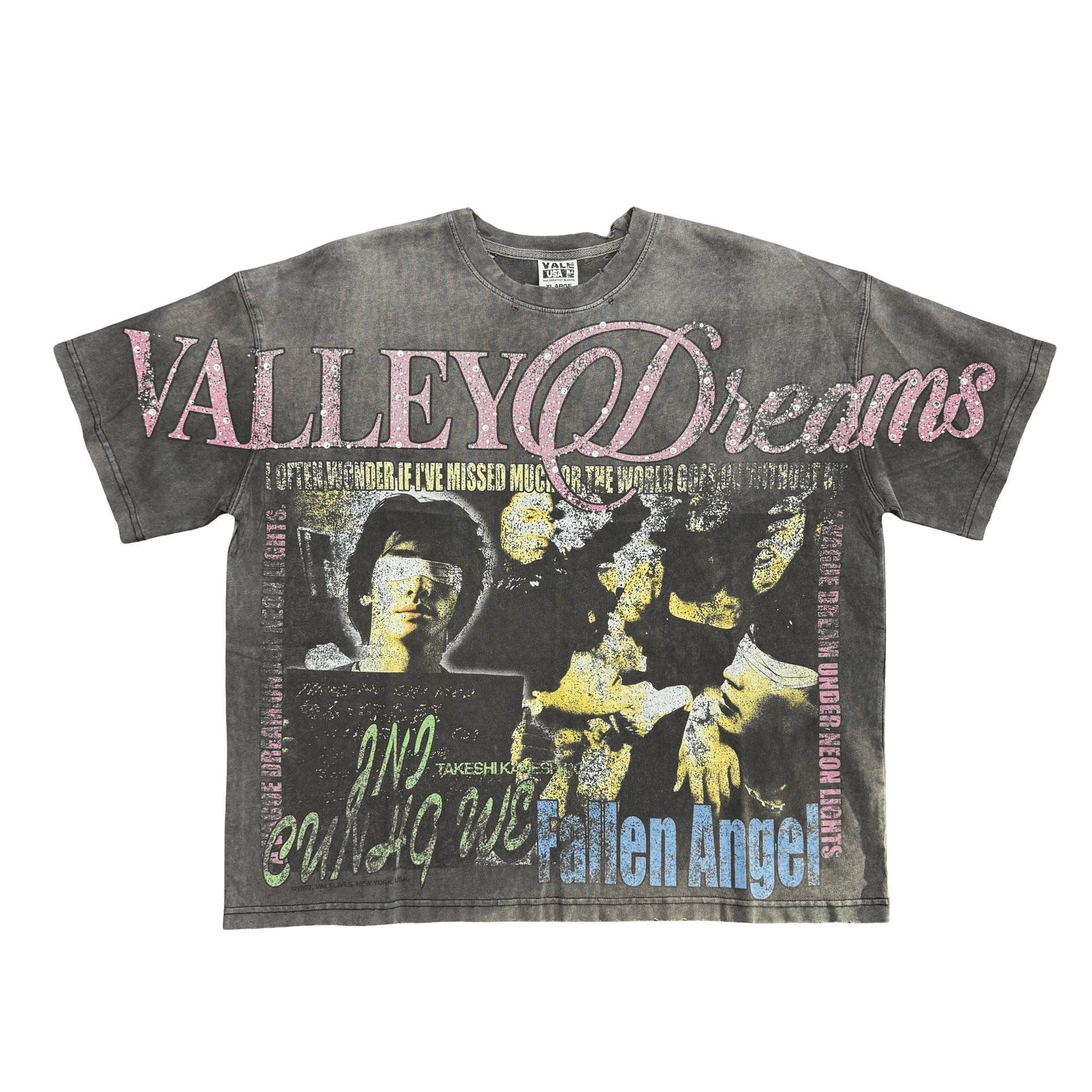 Vale Forever Fallen Bling Tee Black