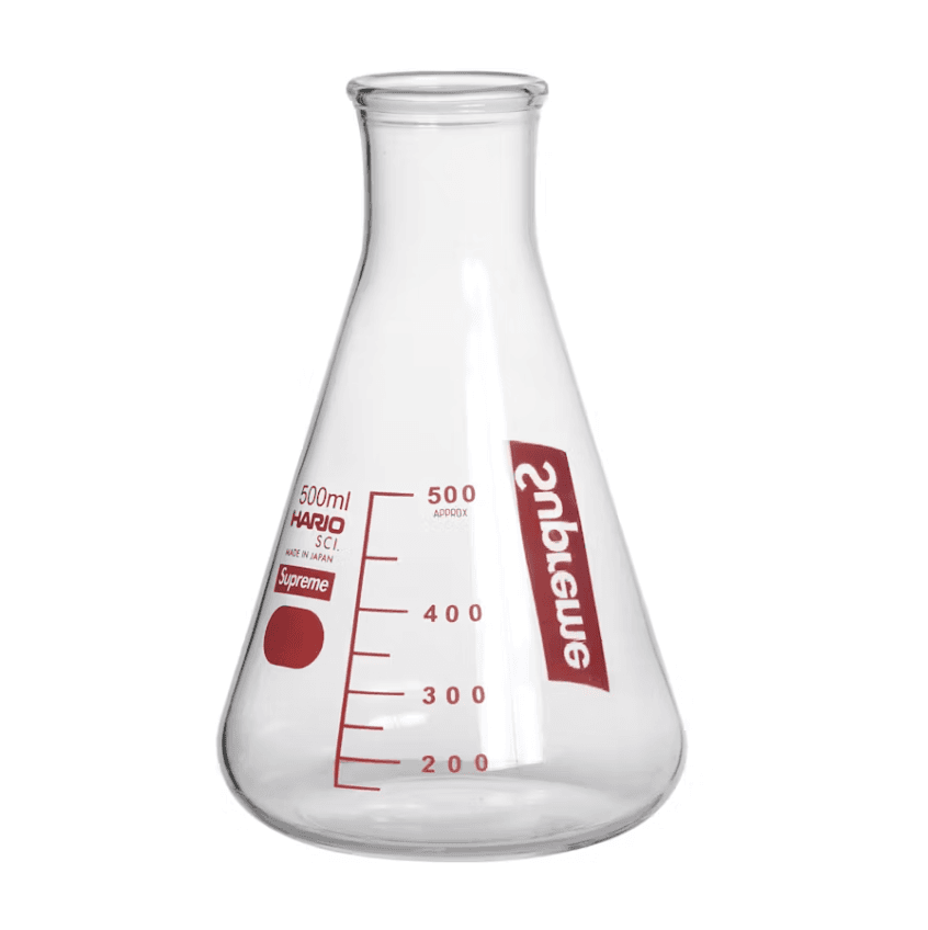 Supreme Hario Erlenmeyer Flask Clear
