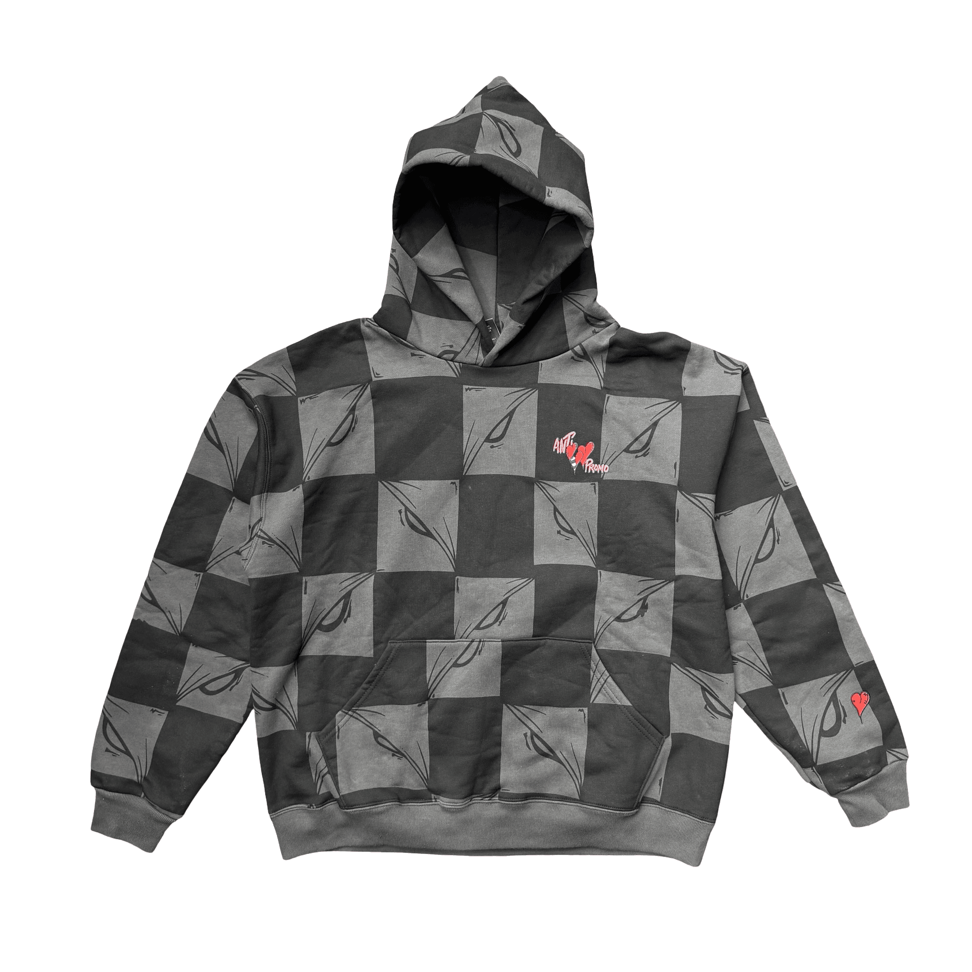 Matty Boy Anti Promo 99 Eyez Hoodie Black Grey