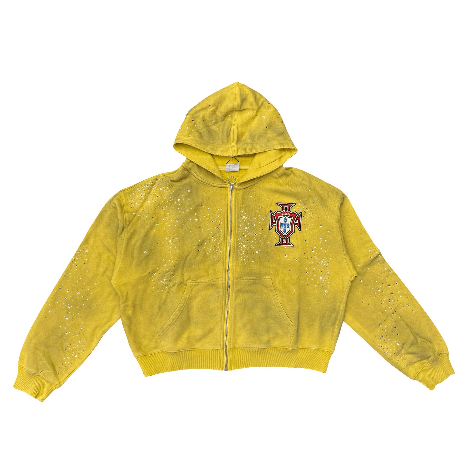 Vale Forever Sun Cluster Zip Up Hoodie Mustard — photo 1 of 2