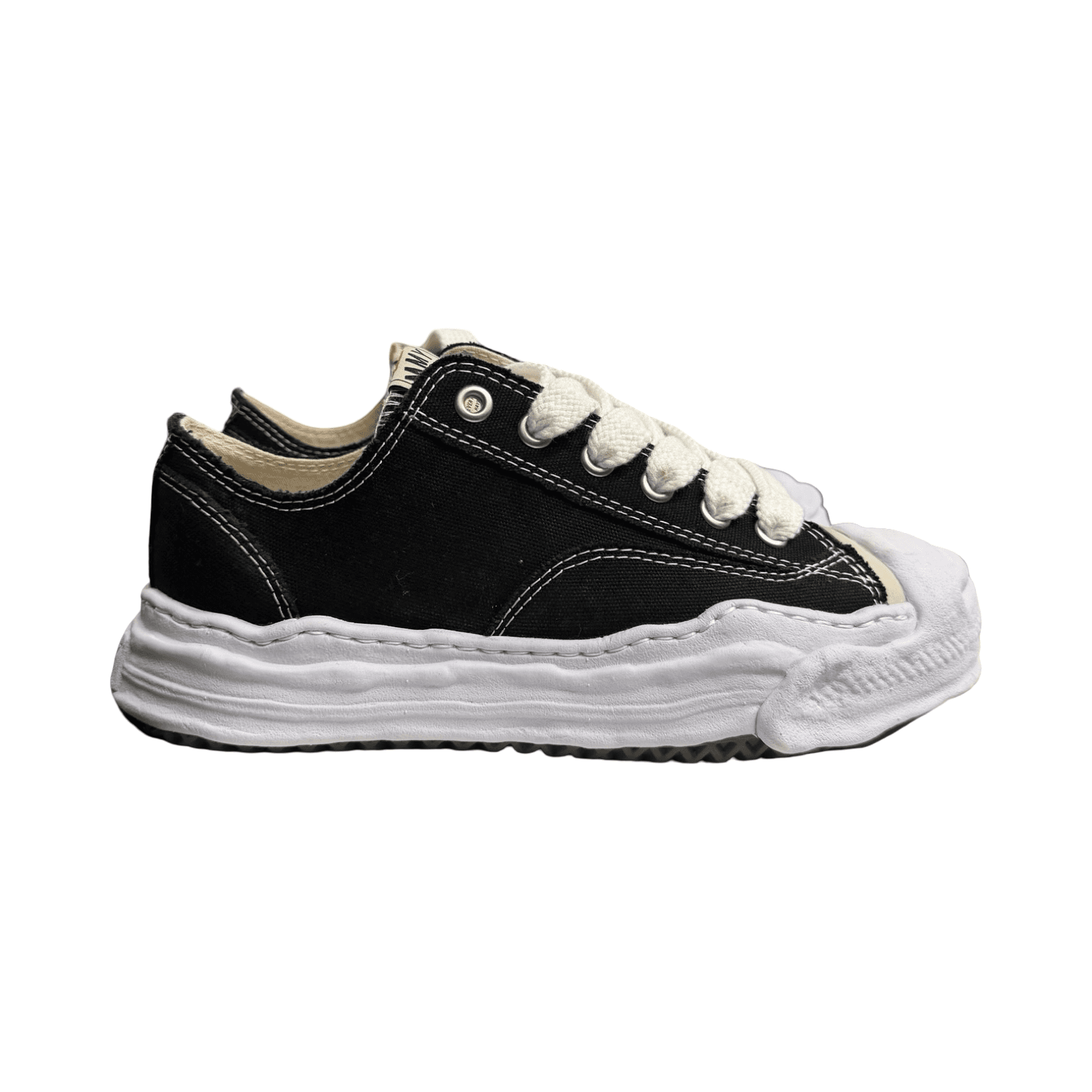 Maison Mihara Yasuhiro Hank OG Black Canvas Low — photo 1 of 7