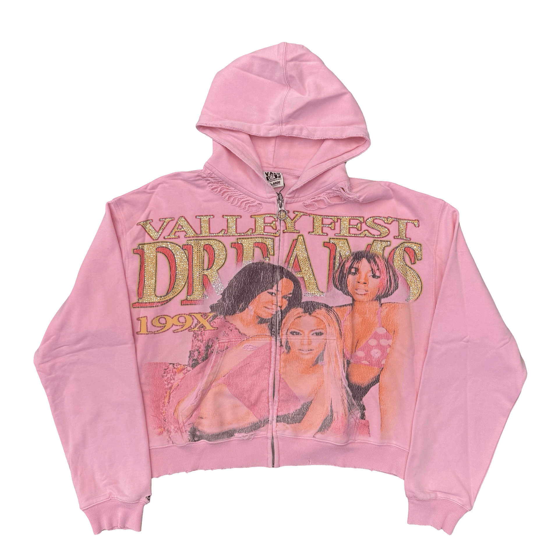 Vale Forever Dreams Zip Up Hoodie Pink — photo 1 of 2